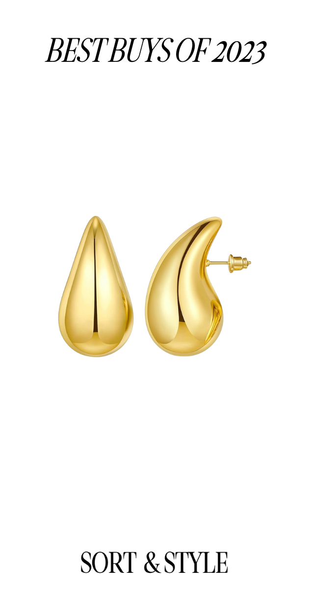 Amazon KissYan Chunky Gold Hoop Earrings for Women,