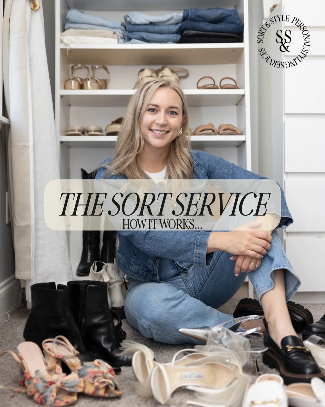 The Sort is more than just a closet edit. It&rsquo;s a strategy session. 

We clear away what&rsquo;s no longer working for your life, body &amp; personal style, identify what styles you&rsquo;re missing, and give you a roadmap to start shopping on y