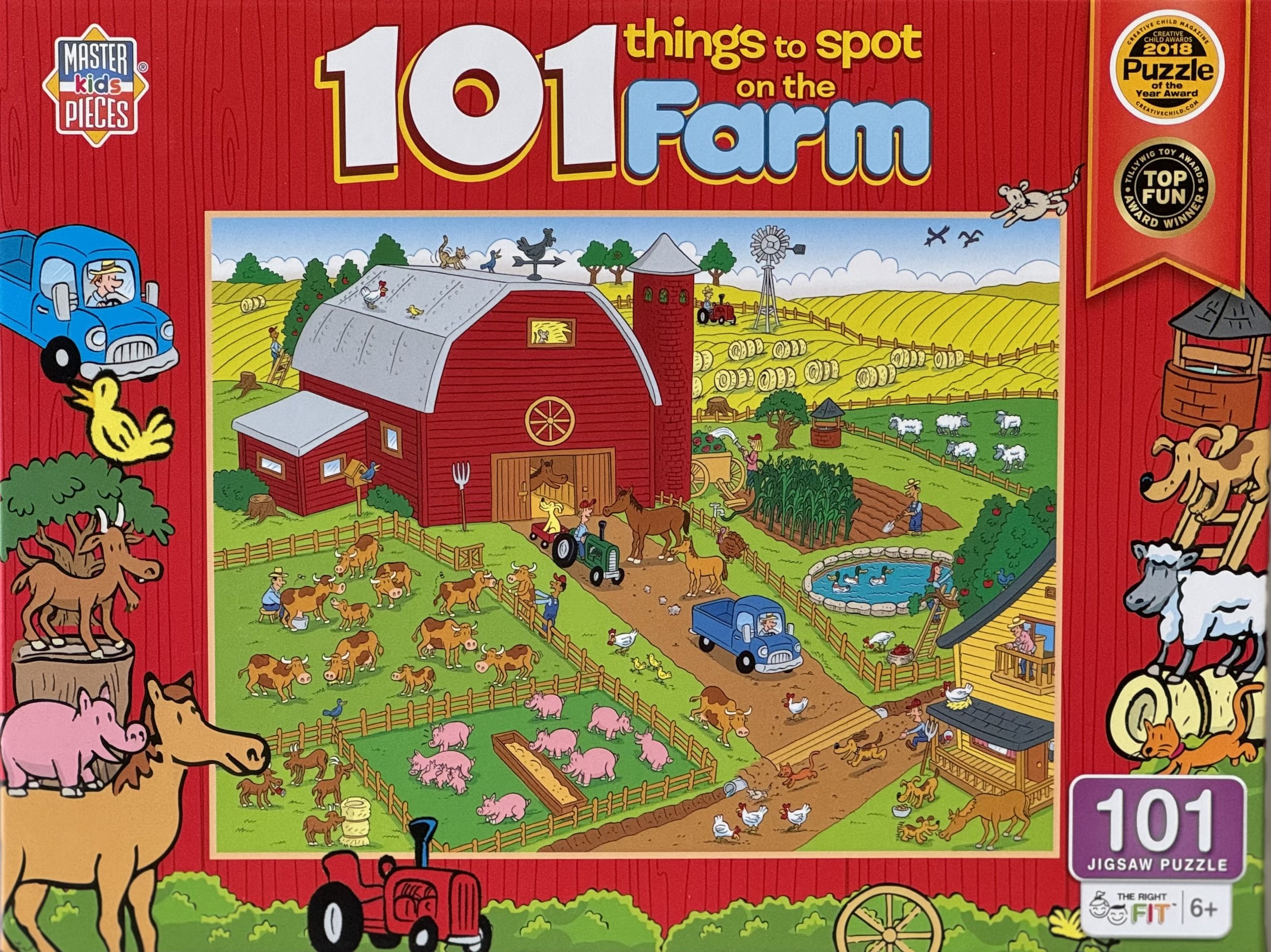 Things To Spot On The Farm Puzzle