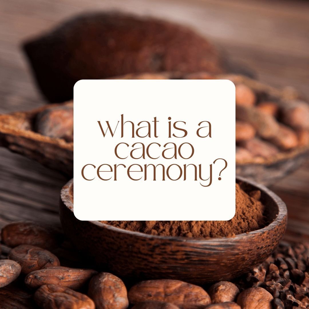 What is a cacao ceremony?

A cacao ceremony is rooted in the values of Ritual: connection, community, and invitation. We're excited to announce a new Friday Night Ritual: Flow+ Cacao Ceremony . This ceremony is a chance to sip on ceremonial-grade cac