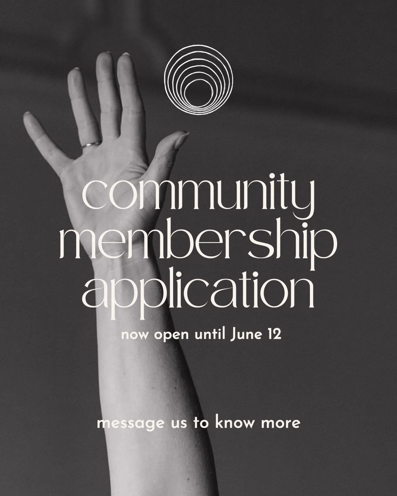 Community Membership Applications are now open! 🤎

At Ritual, accessibility has been at the heart of our practice from the very beginning. This year, we&rsquo;re offering a limited number of Community Memberships to help support consistent practice 