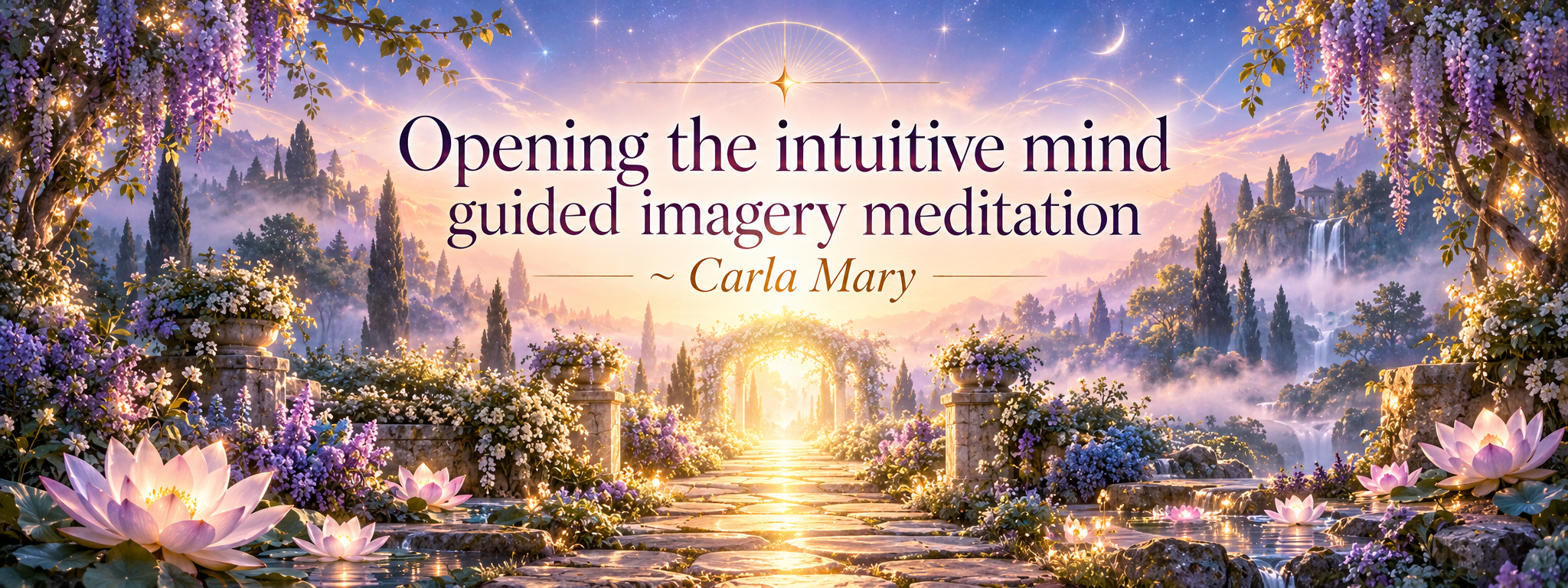 Opening the intuitive mind ~ guided imagery meditation