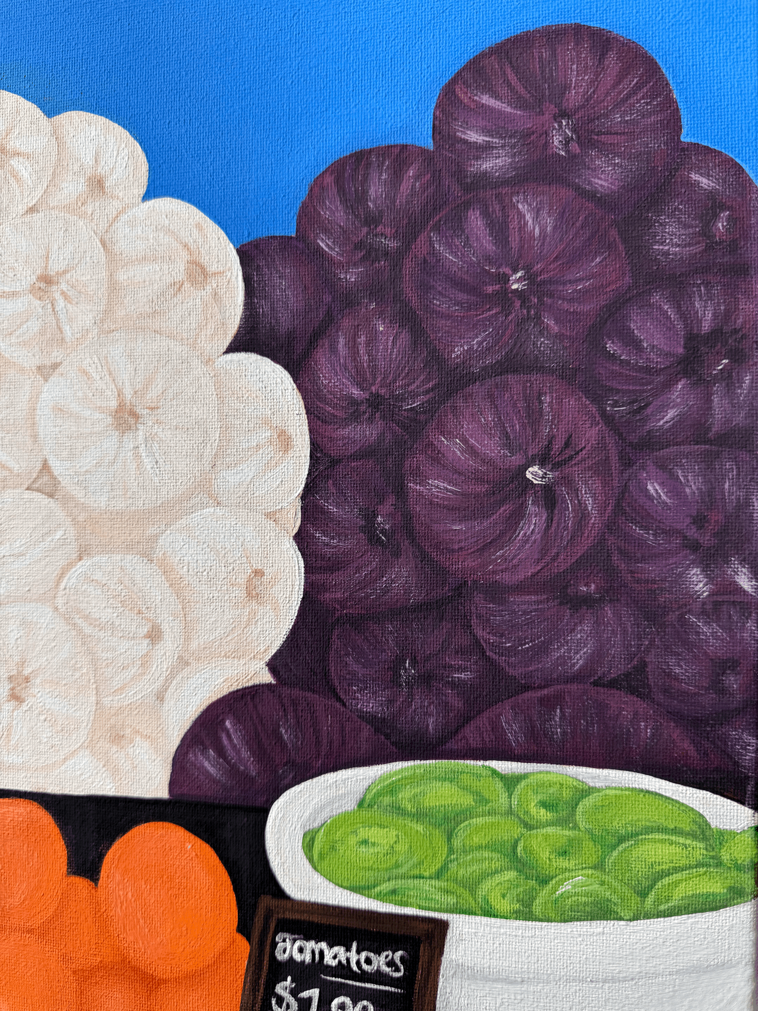 acrylic painting by corrine rogers 2026 winner of teravarna honorable mention.