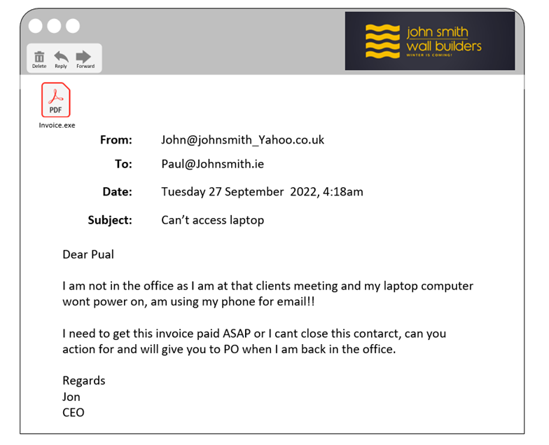 How to spot a phishing email — LSS