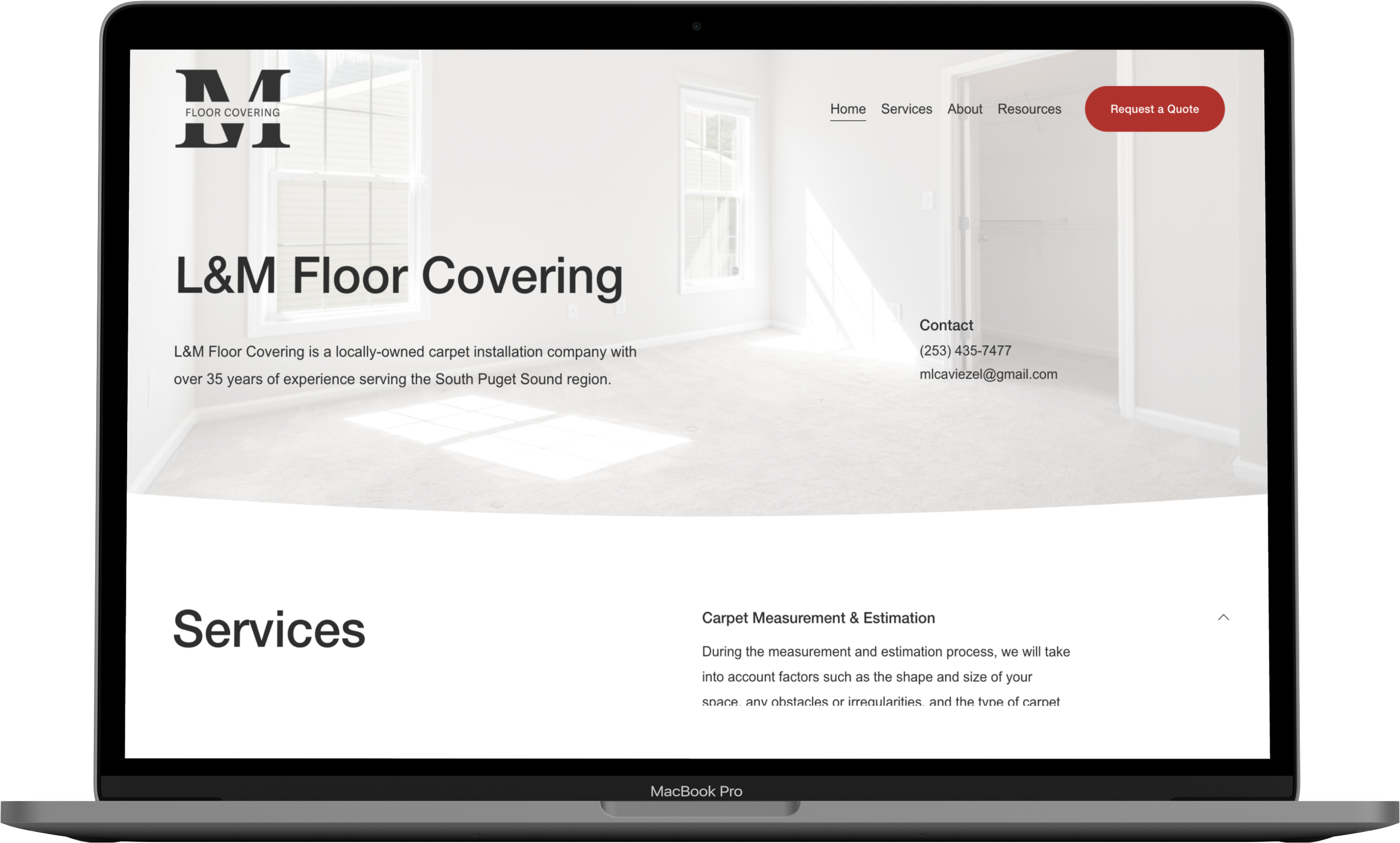 L&M Floor Covering — South Sound Marketing