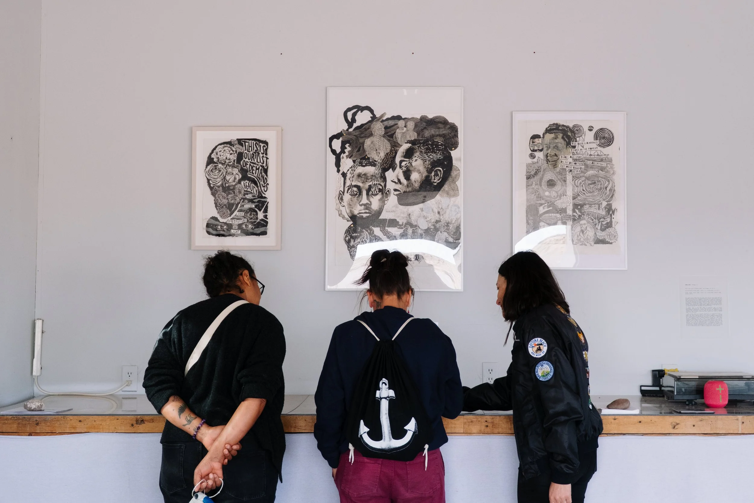 Damon Locks Marfa Gallery Art