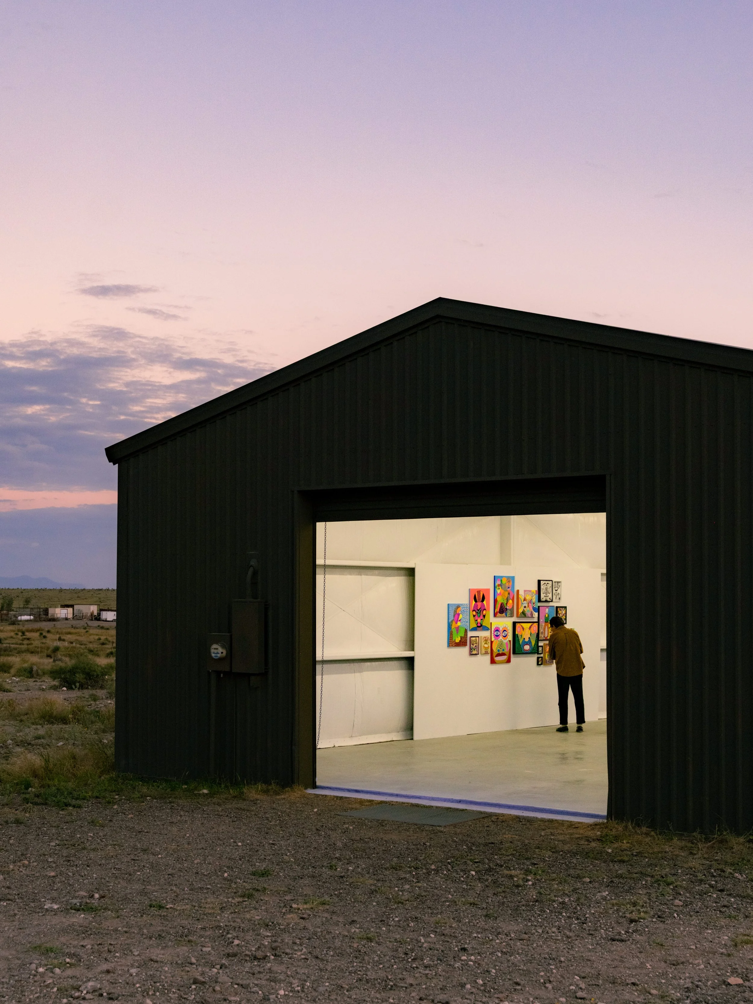 Roscoe Mitchell marfa art gallery
