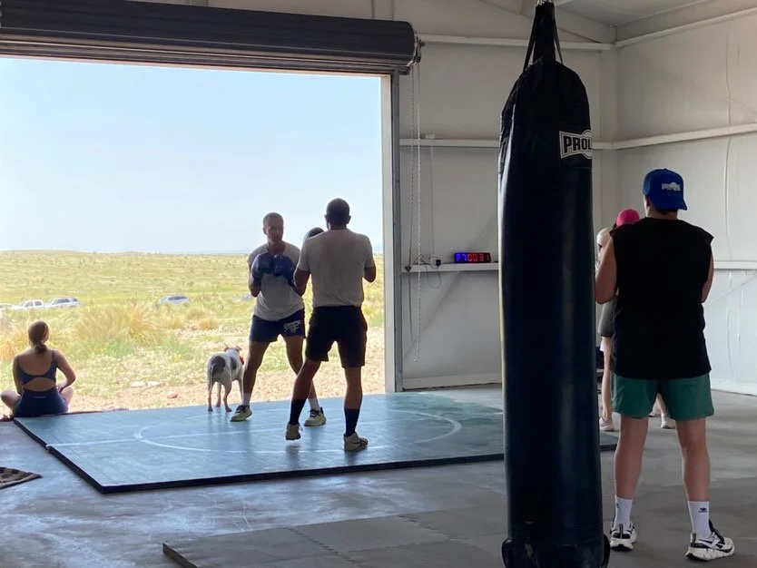Maintenant Boxing Club Marfa