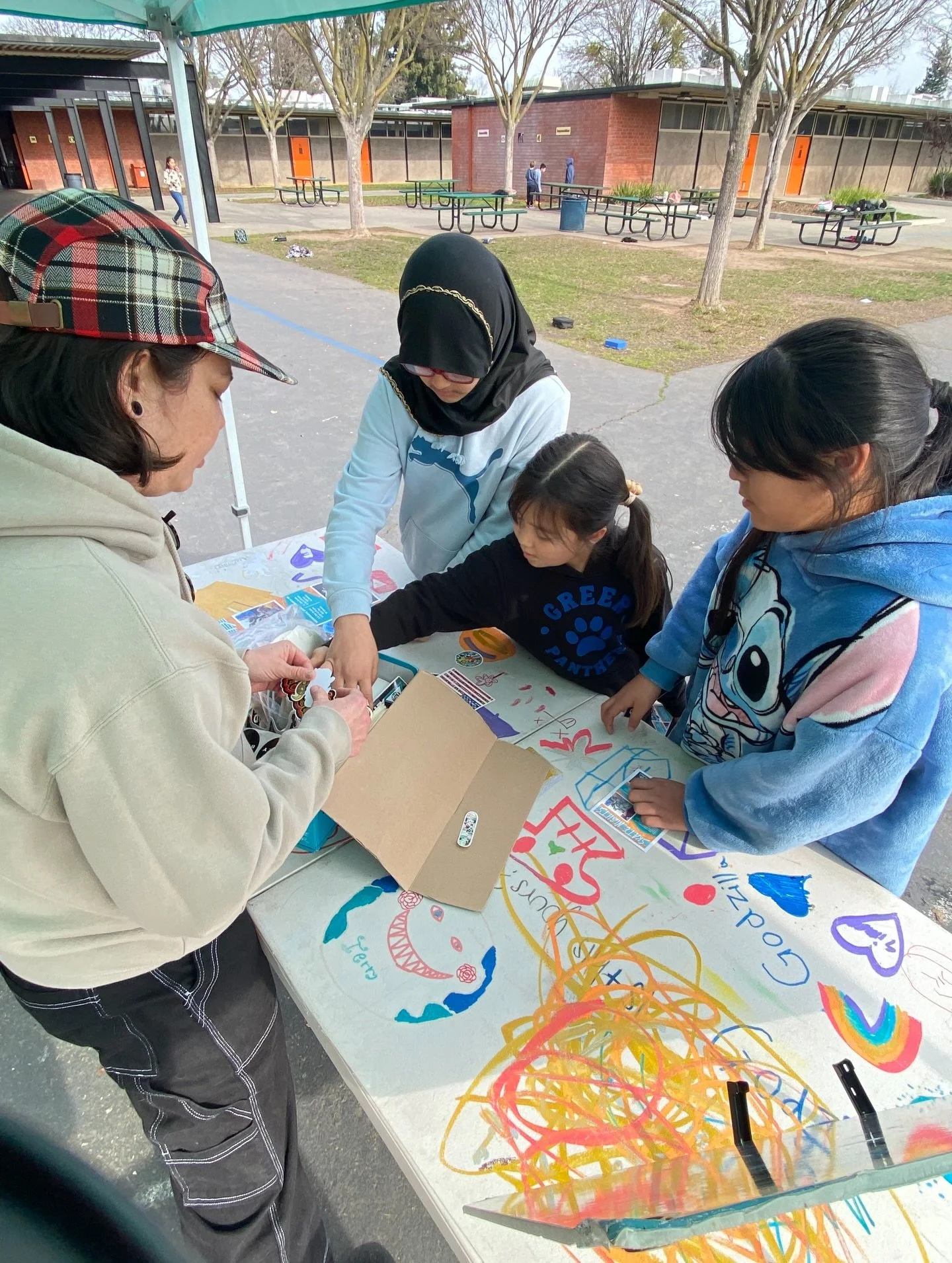 We&rsquo;re out spreading the word about our Spring Skate Nights! Come skate, listen to music, make art, and grow your community!

👉 Register today &mdash; link in bio!

Every Wednesday starting March 11th at Edison Language Institute! Students from