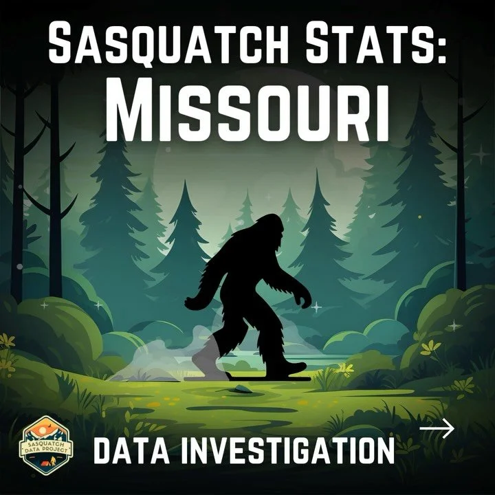 🌿✨ Missouri BFRO stats are in! Take a peek at this data overview and discover something new about sasquatch witness reports from the Show Me State.

What stood out most to me? The facial descriptions. Witnesses reported an even 50/50 split between h