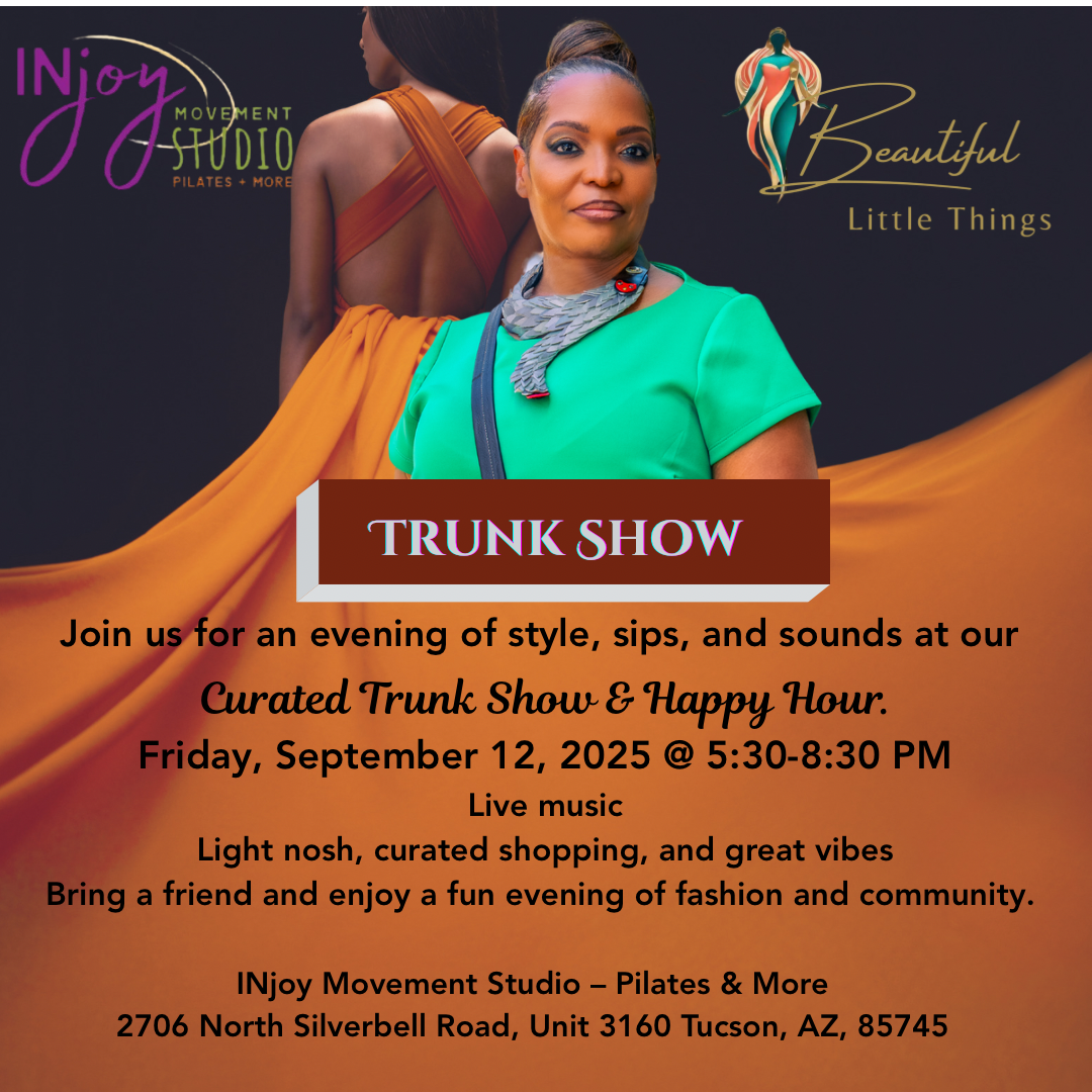 Trunk Show & Happy Hour ~ Beautiful Little Things Boutique at INjoy Studio
