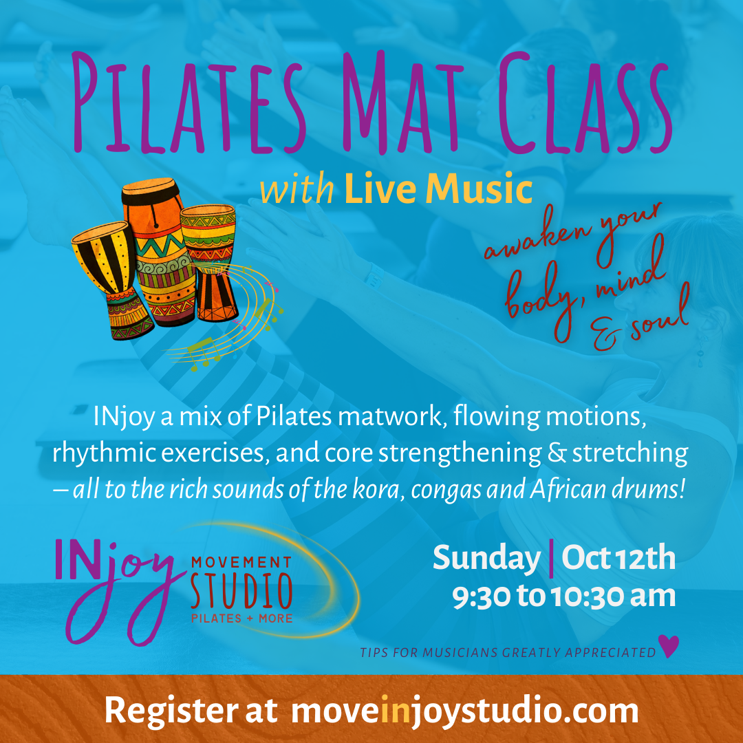 Pilates Mat Class with Live Music