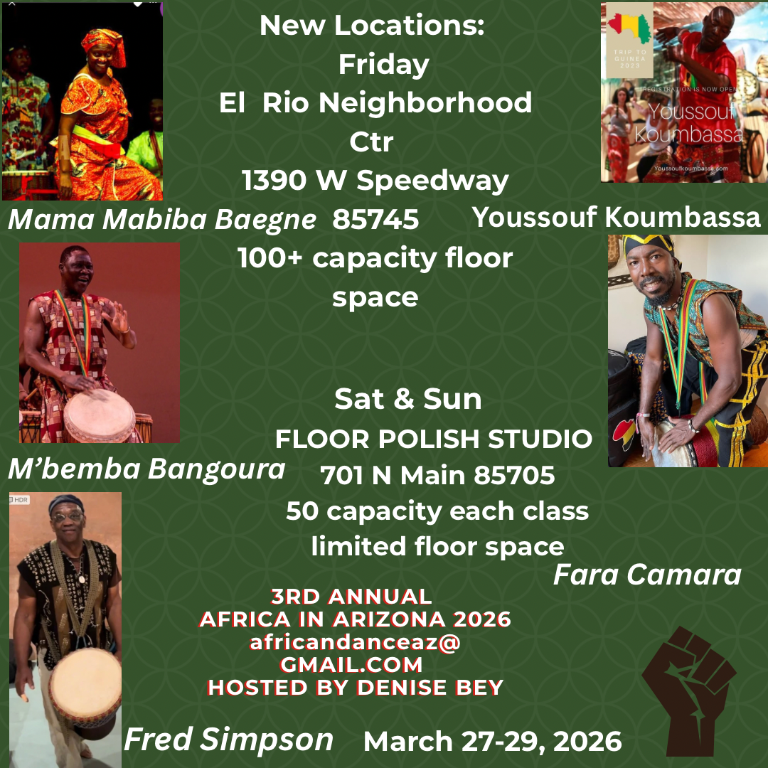 COMMUNITY NEWS: Africa in Arizona Drum and Dance Conference! 