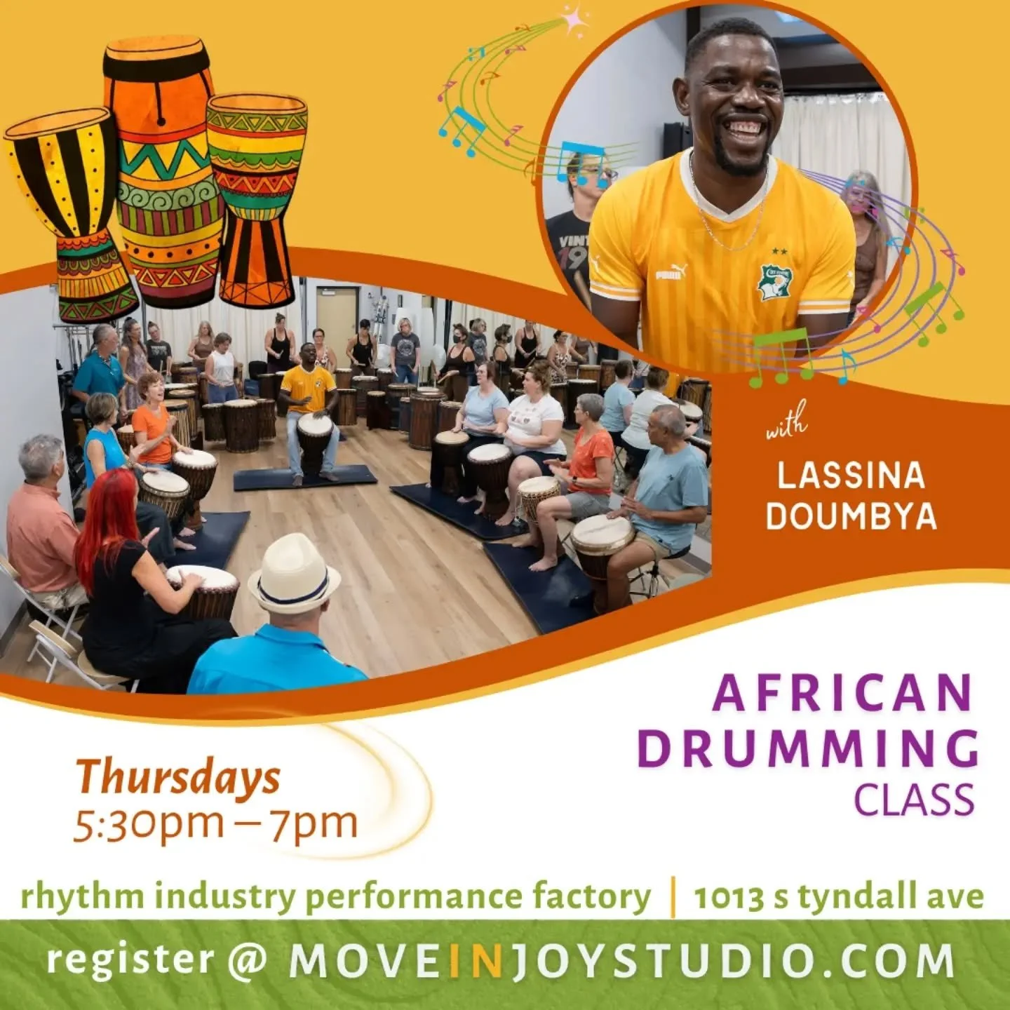 At Rhythm Industry beginning August 13th!