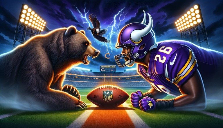 Field of Rivals: Bears vs Vikings in a Primetime Showdown