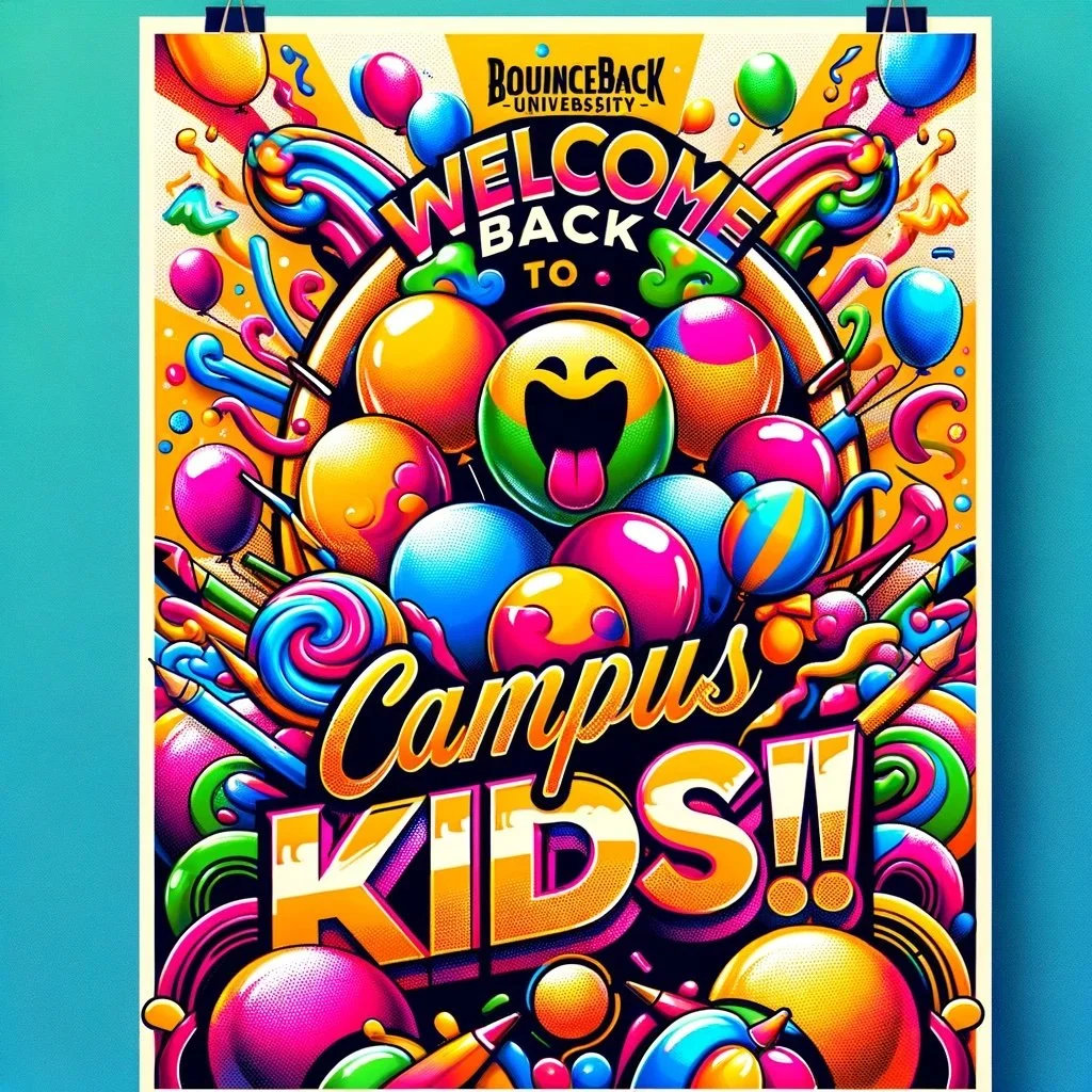 BounceBack University:  Welcome Back to Campus Kids!!