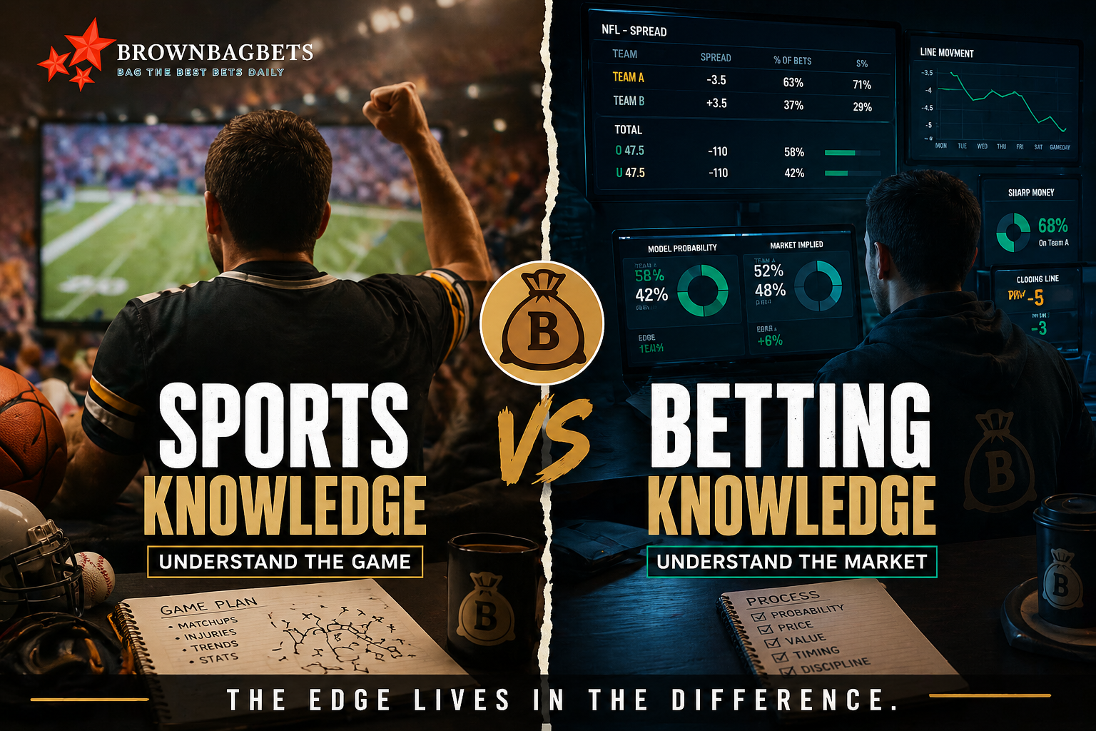 Sports Betting vs Sports Knowledge: 10 Hard Truths From 3 Years of Winning and Losing