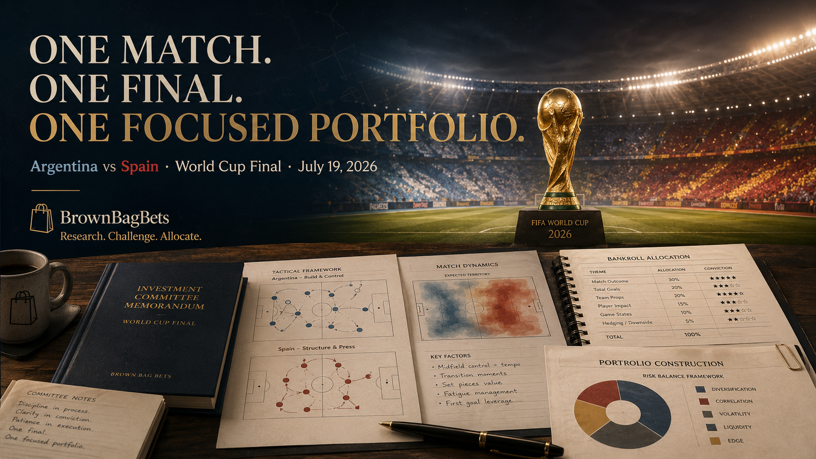 One Match. One Final. One Focused Portfolio.