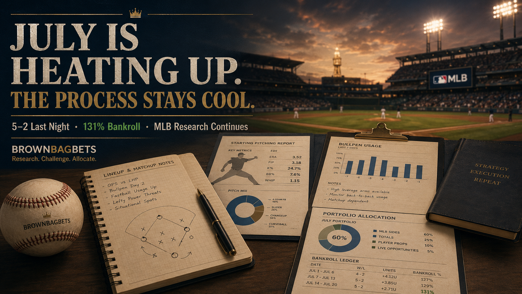 July is Heating Up.  The Process Stays Cool.