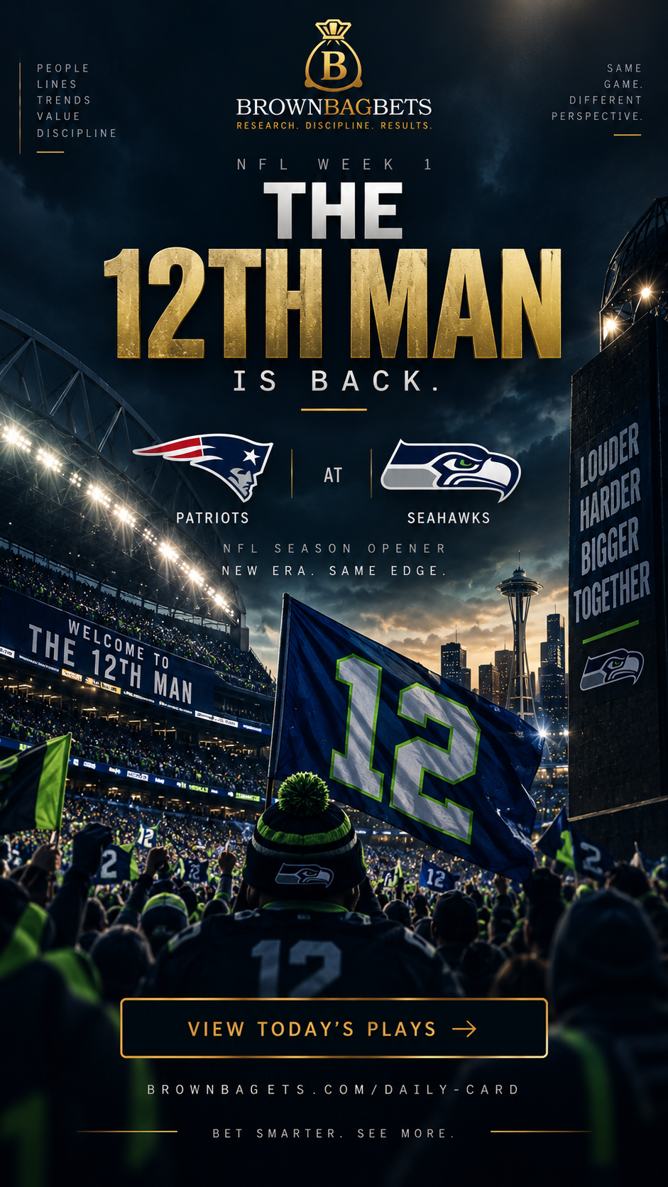 September 9, 2026 Daily Card: The NFL Arrives