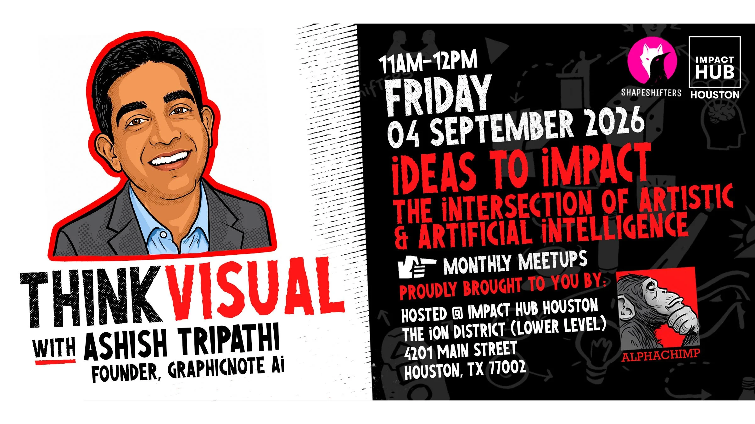 Think Visual Meetup with Ashish Tripathi: Artistic &amp; Artificial Intelligence