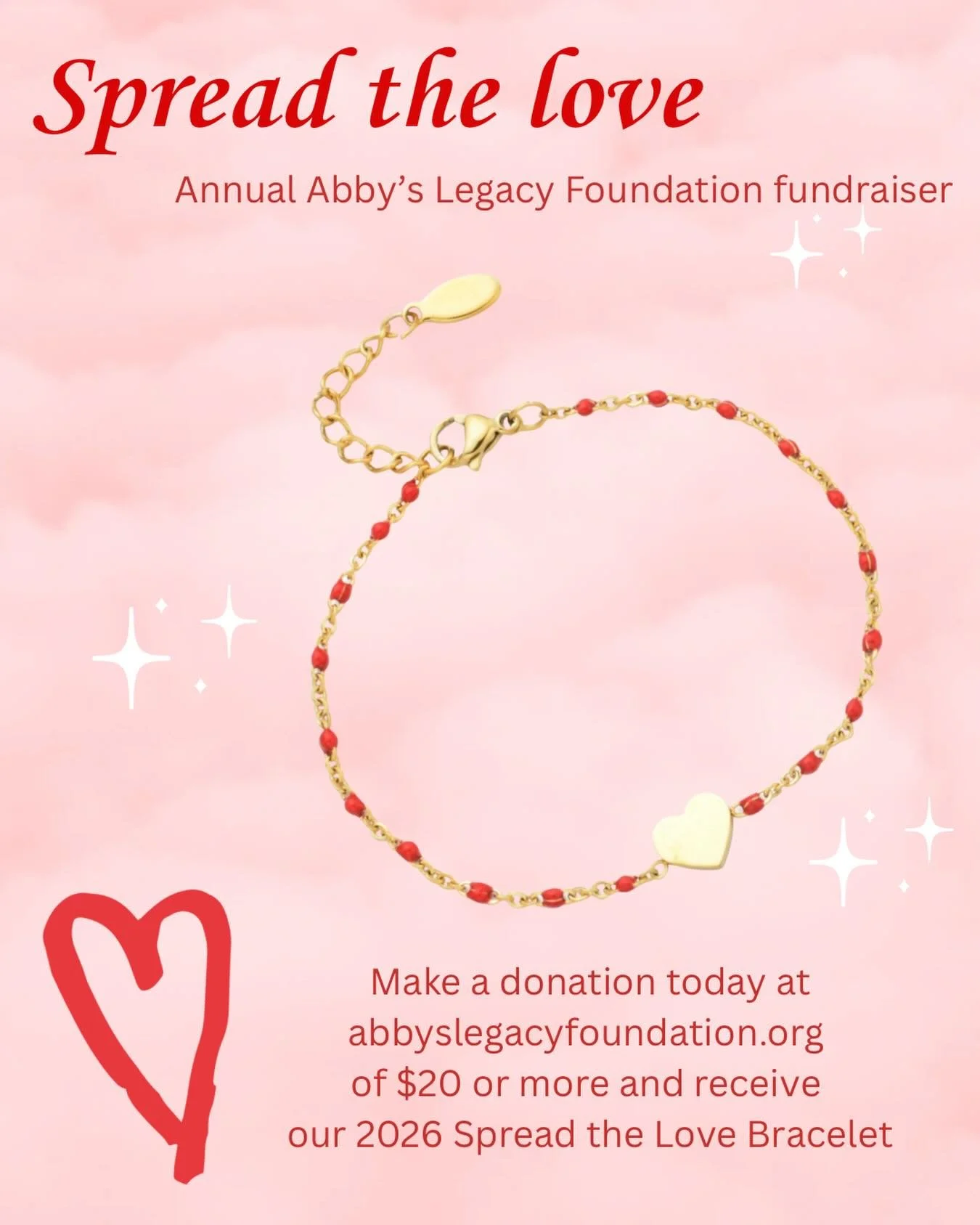 Happy Re-Birthday Abby! Help share the love and celebrate Abby&rsquo;s milestones of Rebirthday and Cancerversary (Jan 28 - Feb 16), with a donation to Abby&rsquo;s Legacy Foundation. Your support ensures families can make time together the greatest 