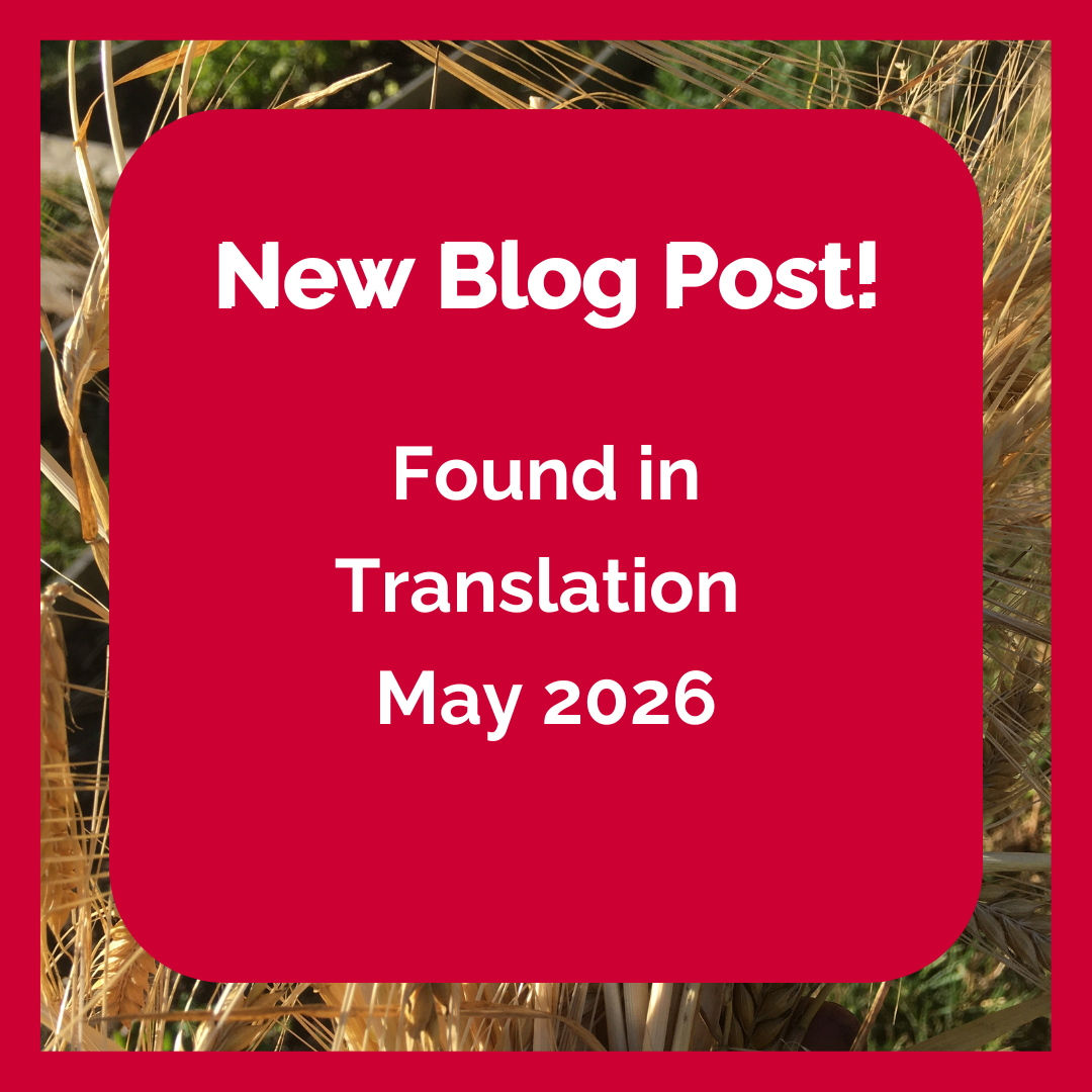 Found in Translation roundup – April 2026