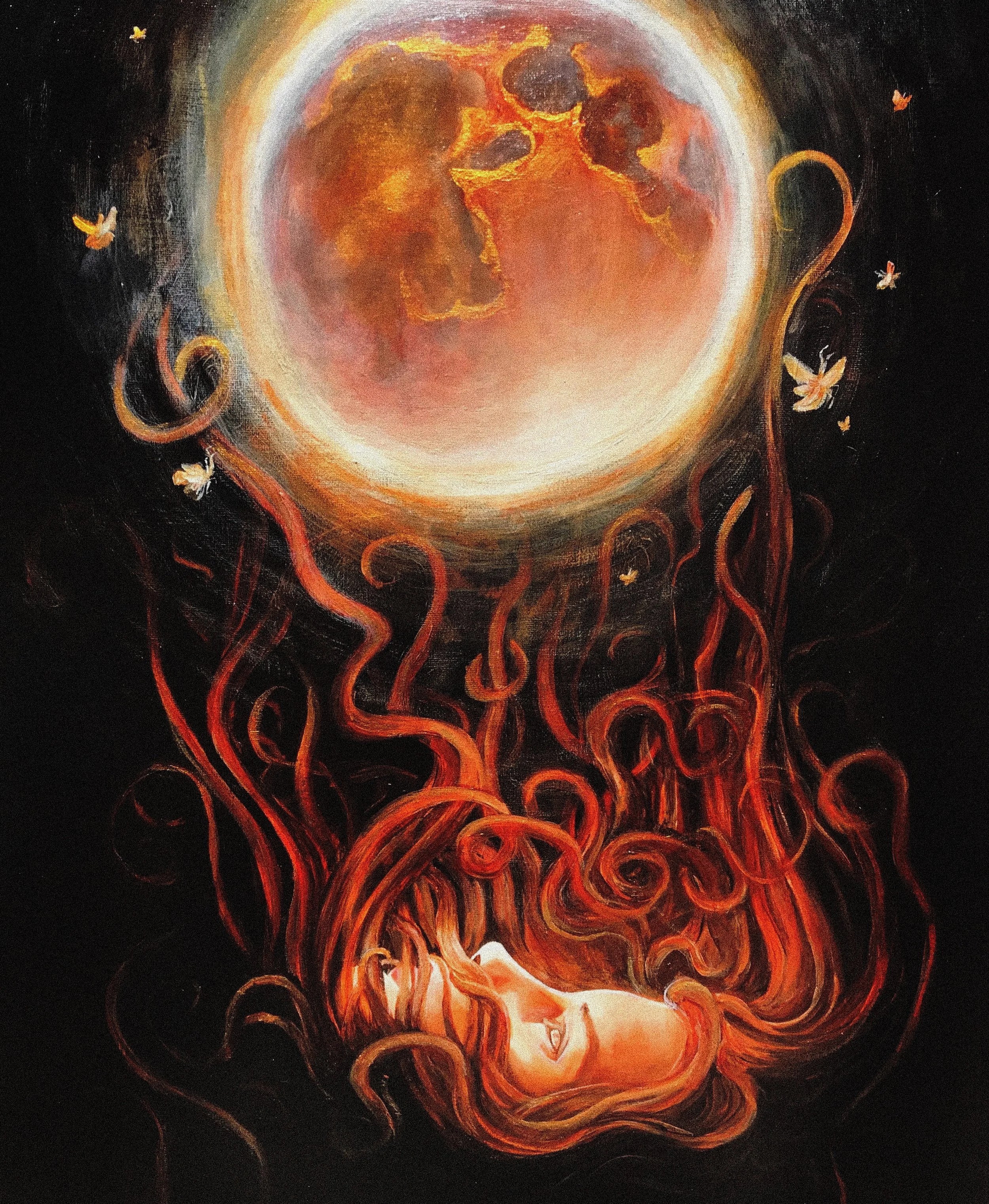 "Night magic"/ 18 in x24 in/ $2044