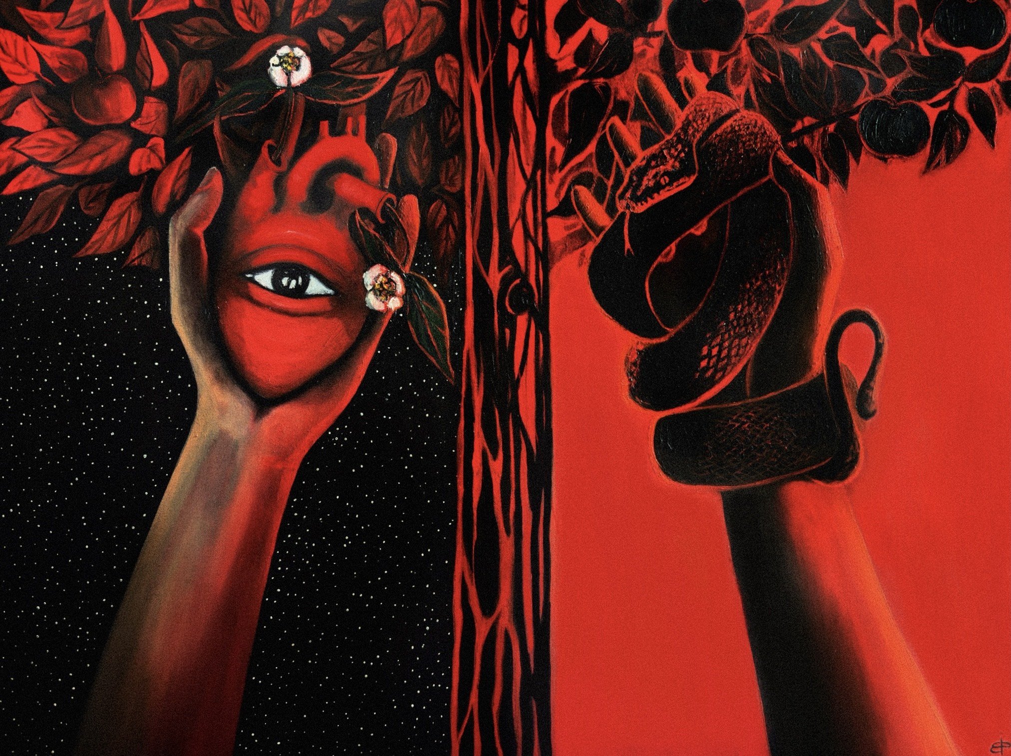 "To be, or not to be?"/ 30 in x 40 in / $3440