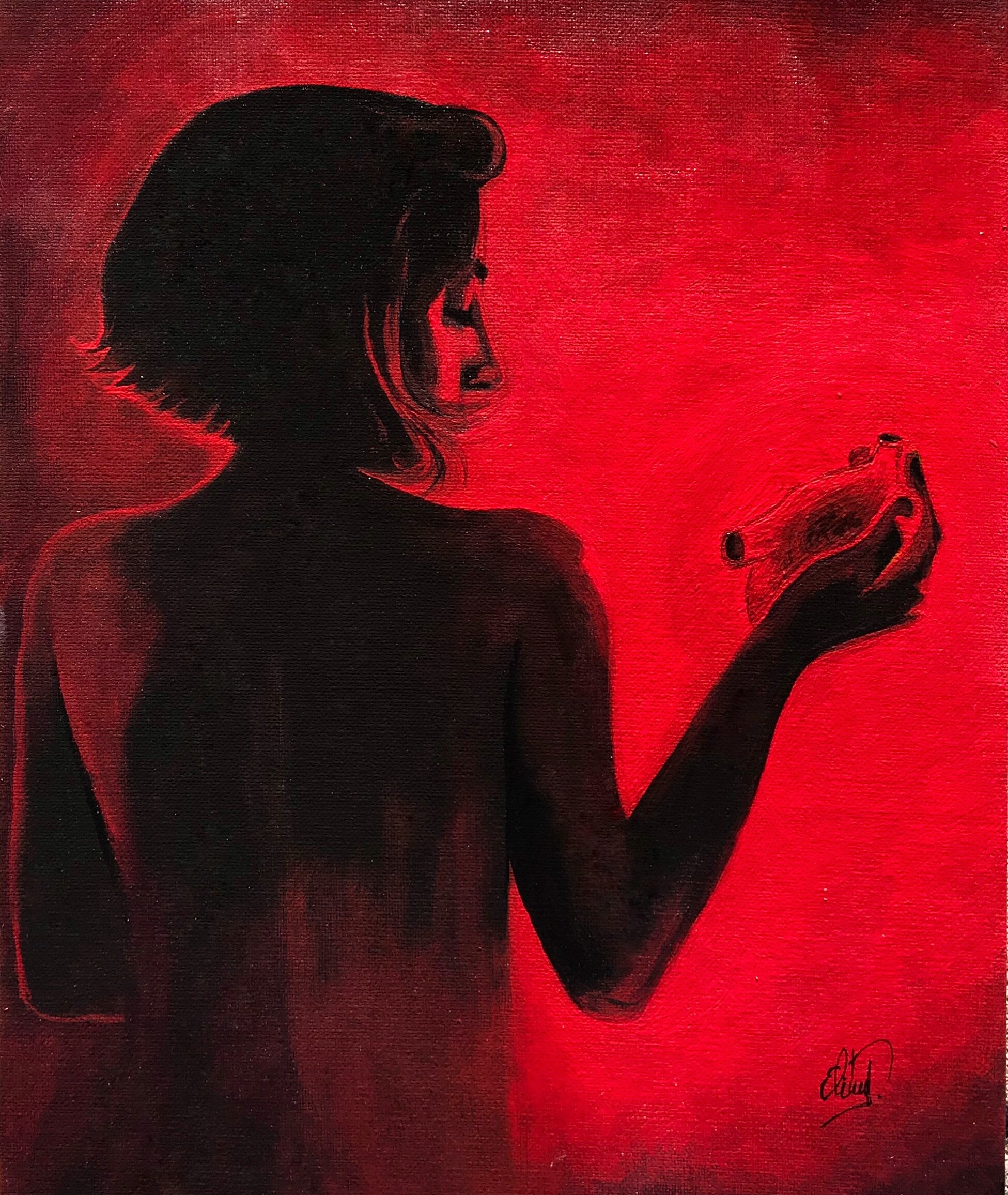 "Show me your heart" / 11 in x 14 in/ $744