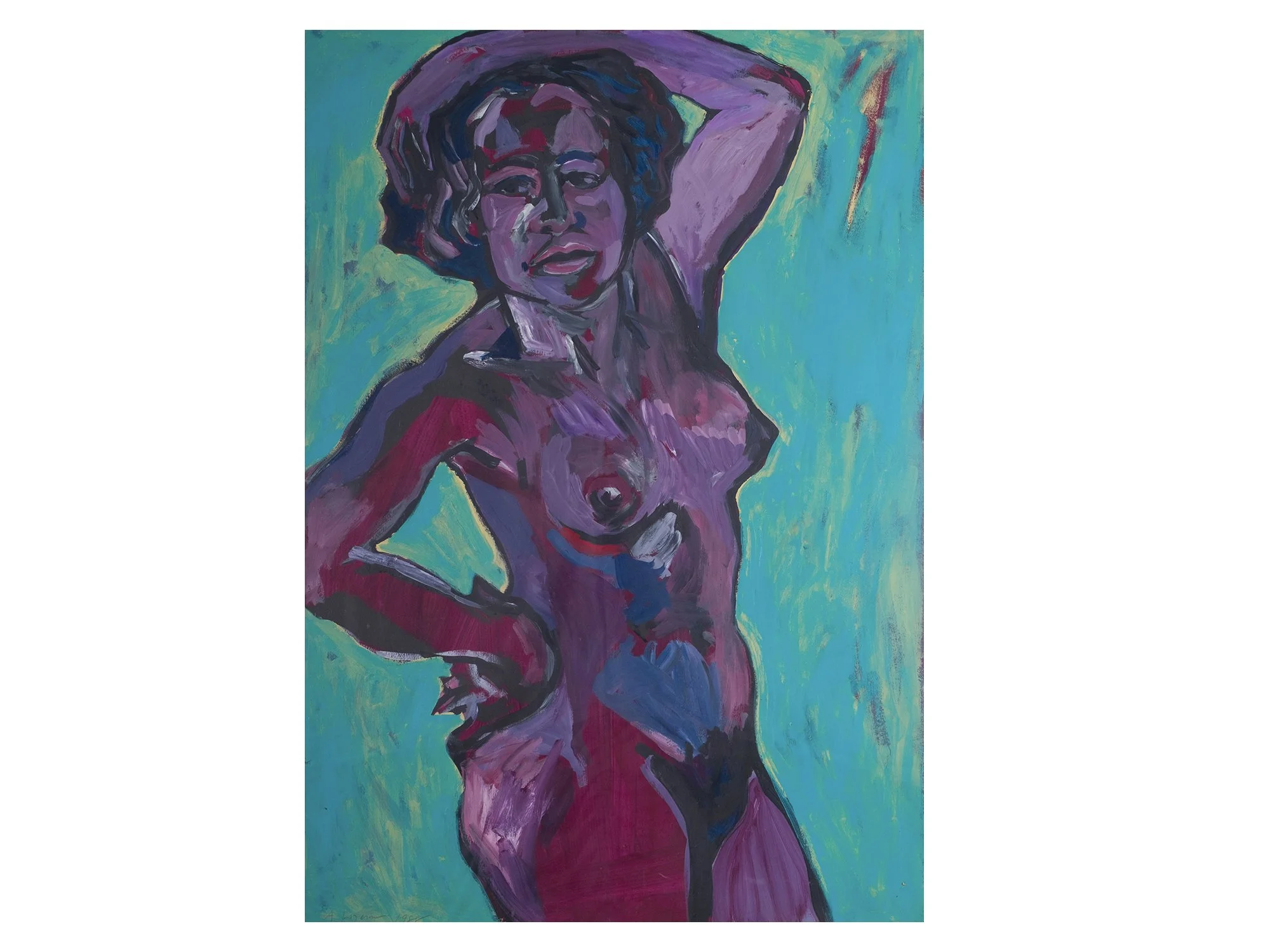 abby lazerow_Laurel_acrylic on paper, 43%22 h x 29%22 w.jpg