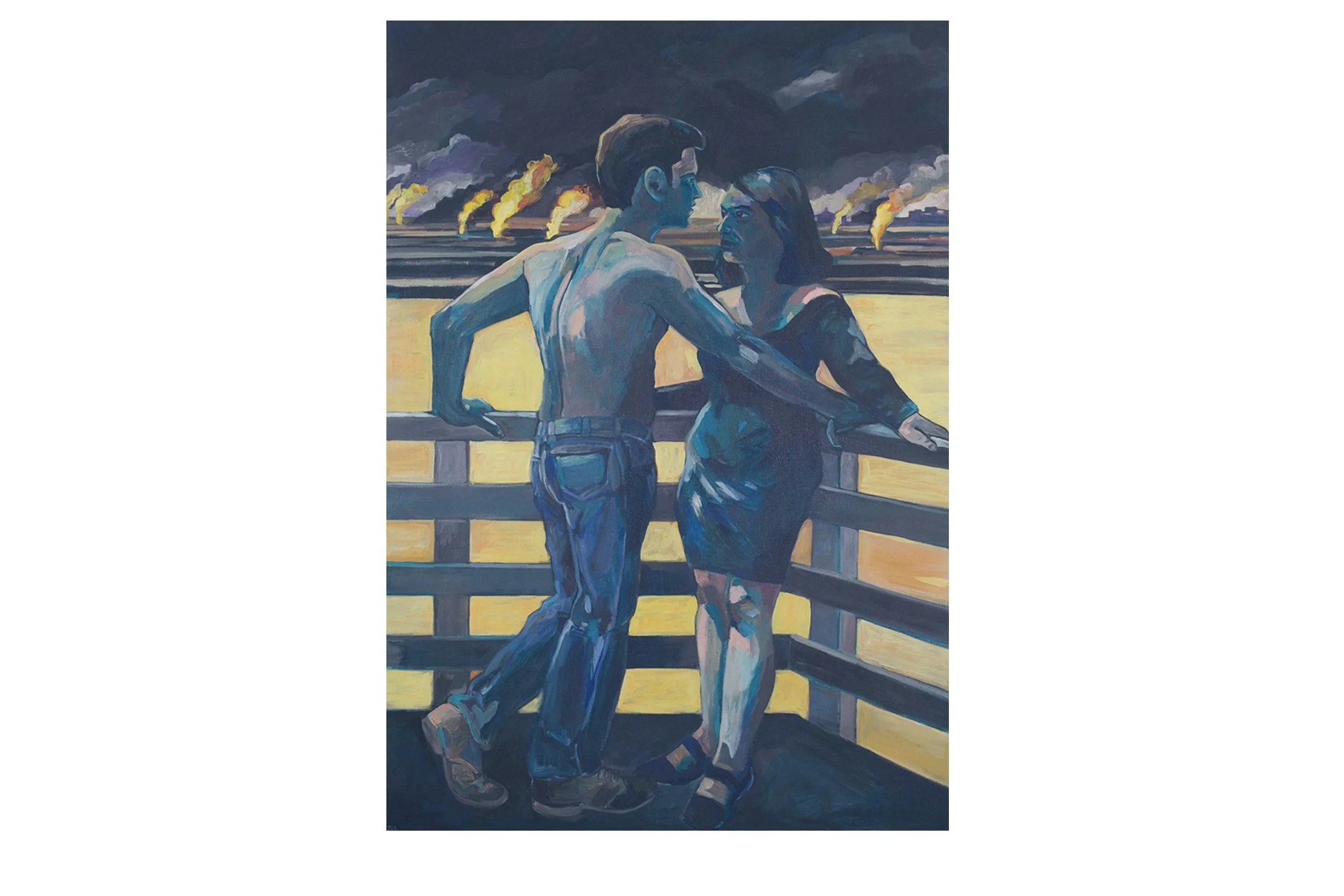 Fires of the Heart, oil on canvas