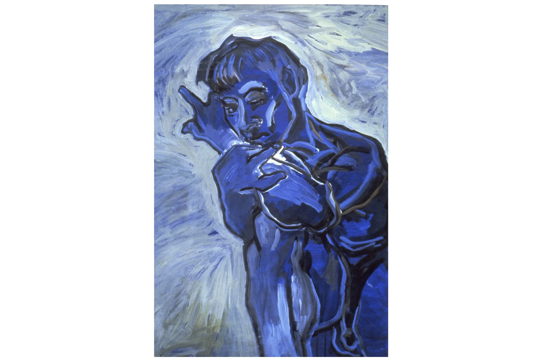 Can You See Inside Me? acrylic on paper