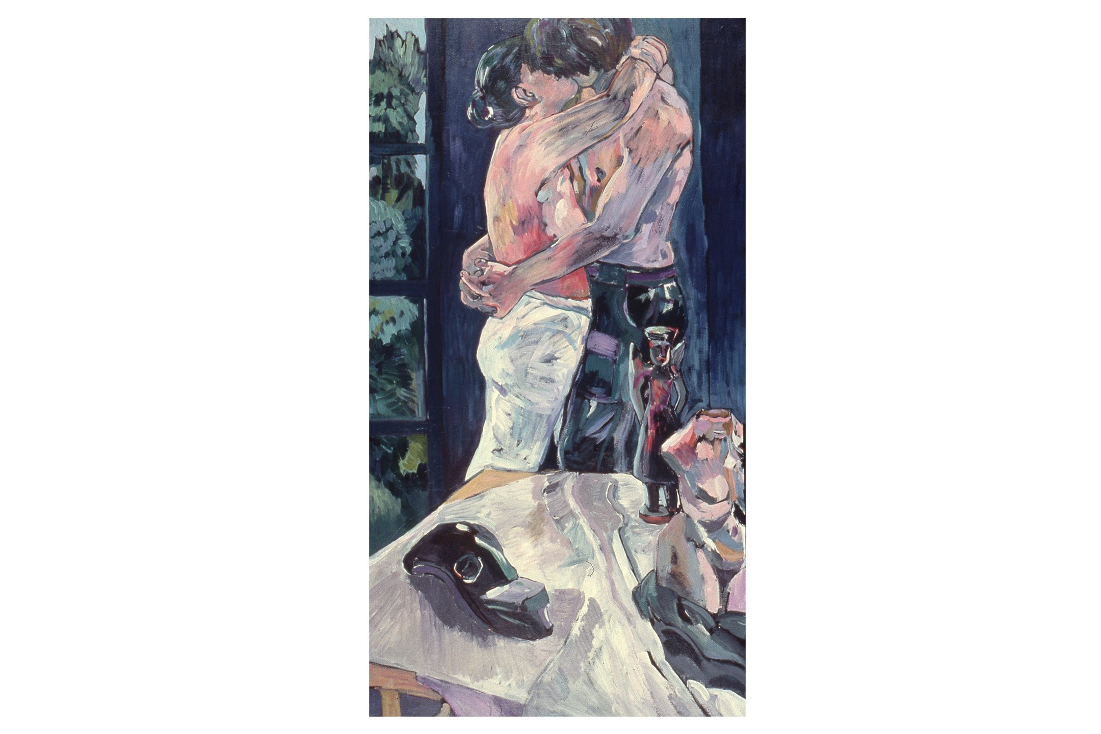 Abby Lazerow_Every Woman Is a New Life_acrylic on canvas_72%22 h x 36%22 w.jpg