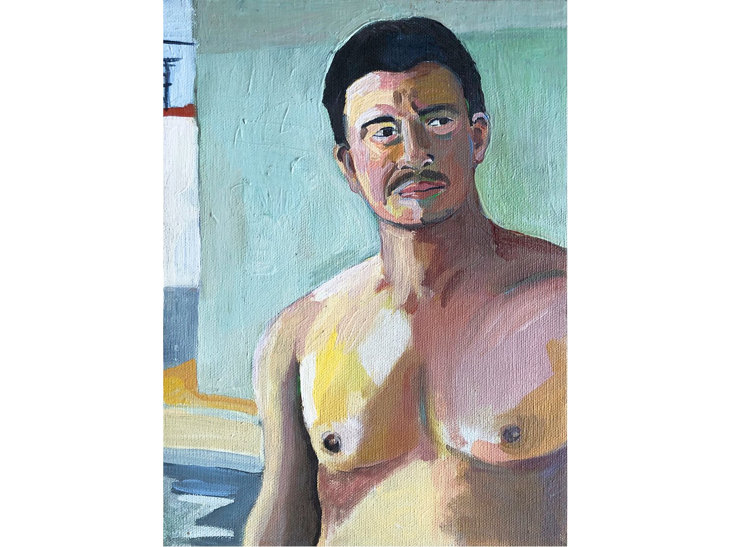 Martin, oil on canvas