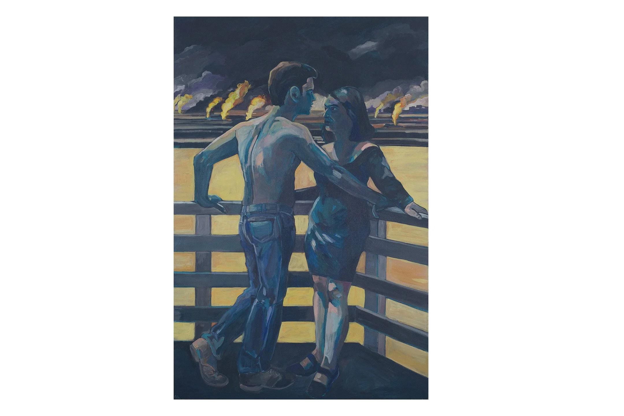 Fires of the Heart, oil on canvas