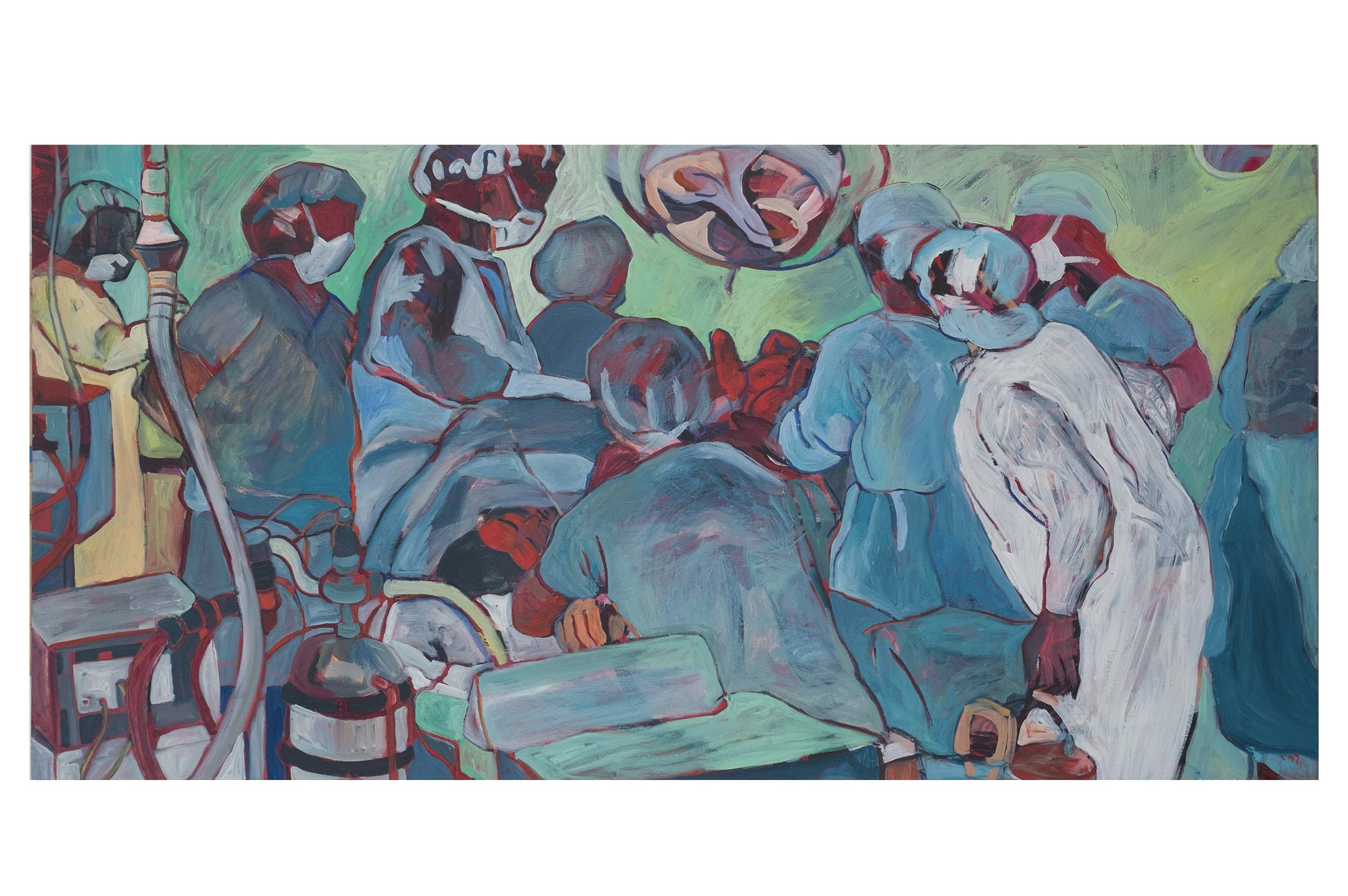 abby lazerow_the birth of molly_acrylic on canvas_36%22 h x 72%22 w..jpg