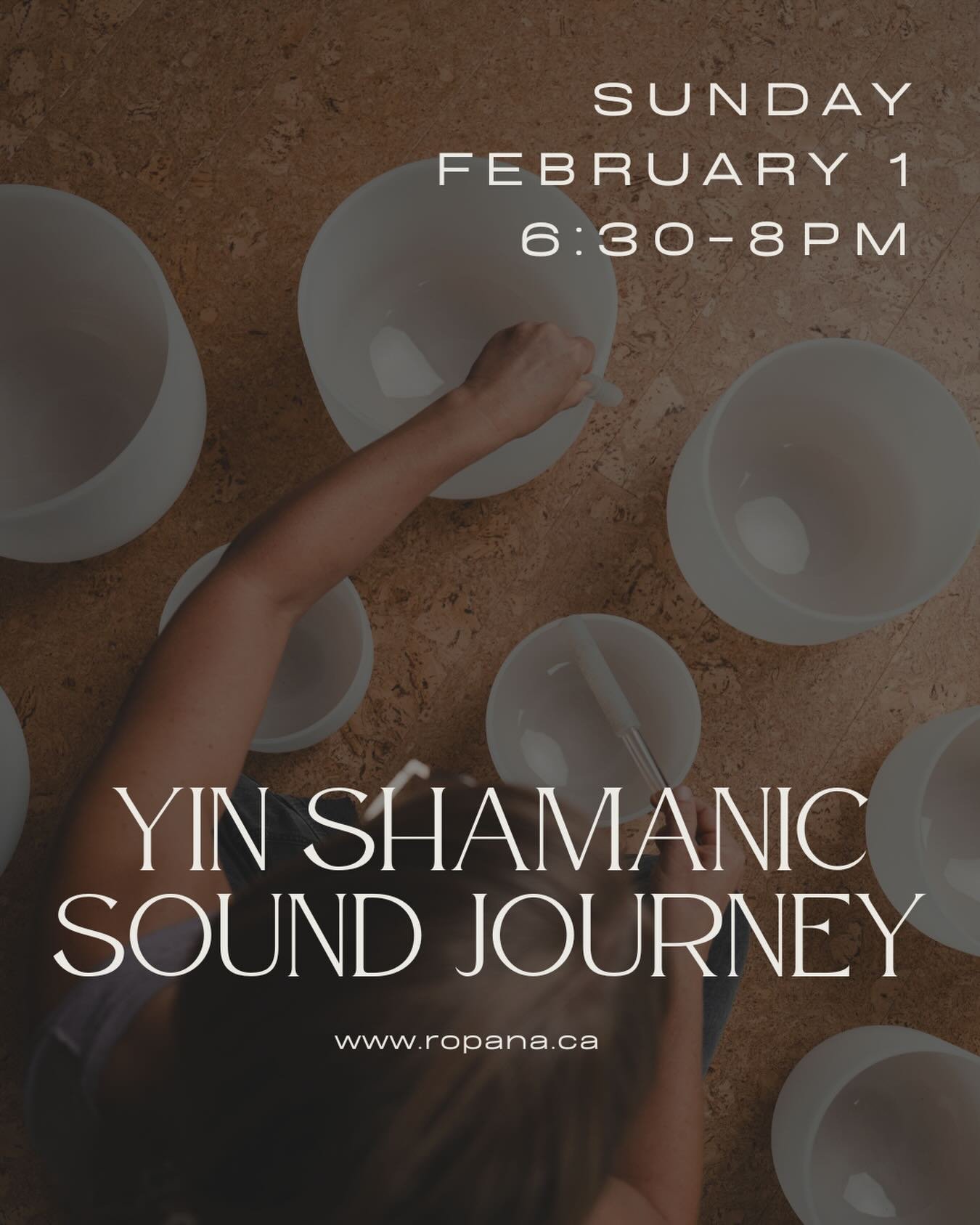 Welcome to January 💗
Let us pause for a moment. Let us feel into the depth of winter. Feel into the space, feel into the quiet. 💕

February 1, an evening of sound medicine. We will journey into our souls, awakening our bodies, and connecting deeply