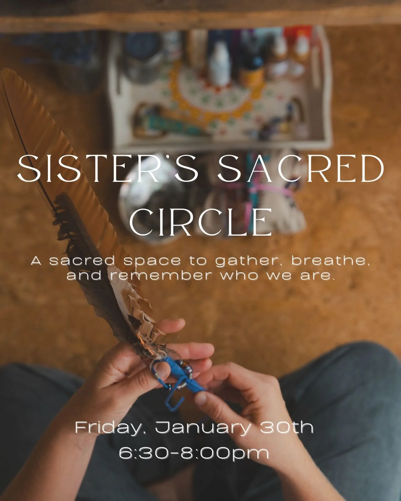 Gather with me in ceremony, breathe with me, soften into your body with me. Connect with other sisters, share our passions, share our truths. Remember that you are magic, that you are whole, that you are divine 💕 Be seen, be held, be heard. We will 
