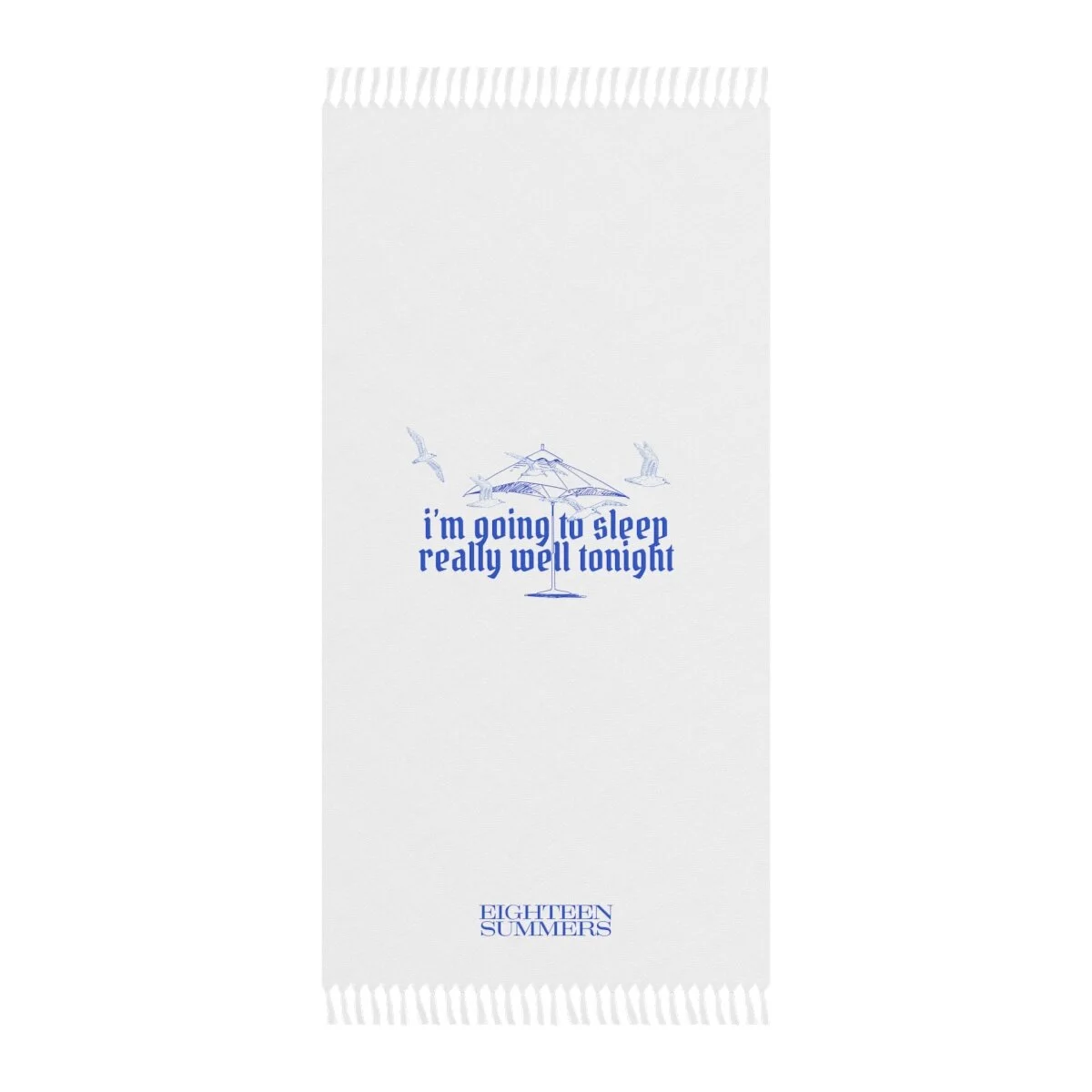 The Good Sleep Beach Blanket