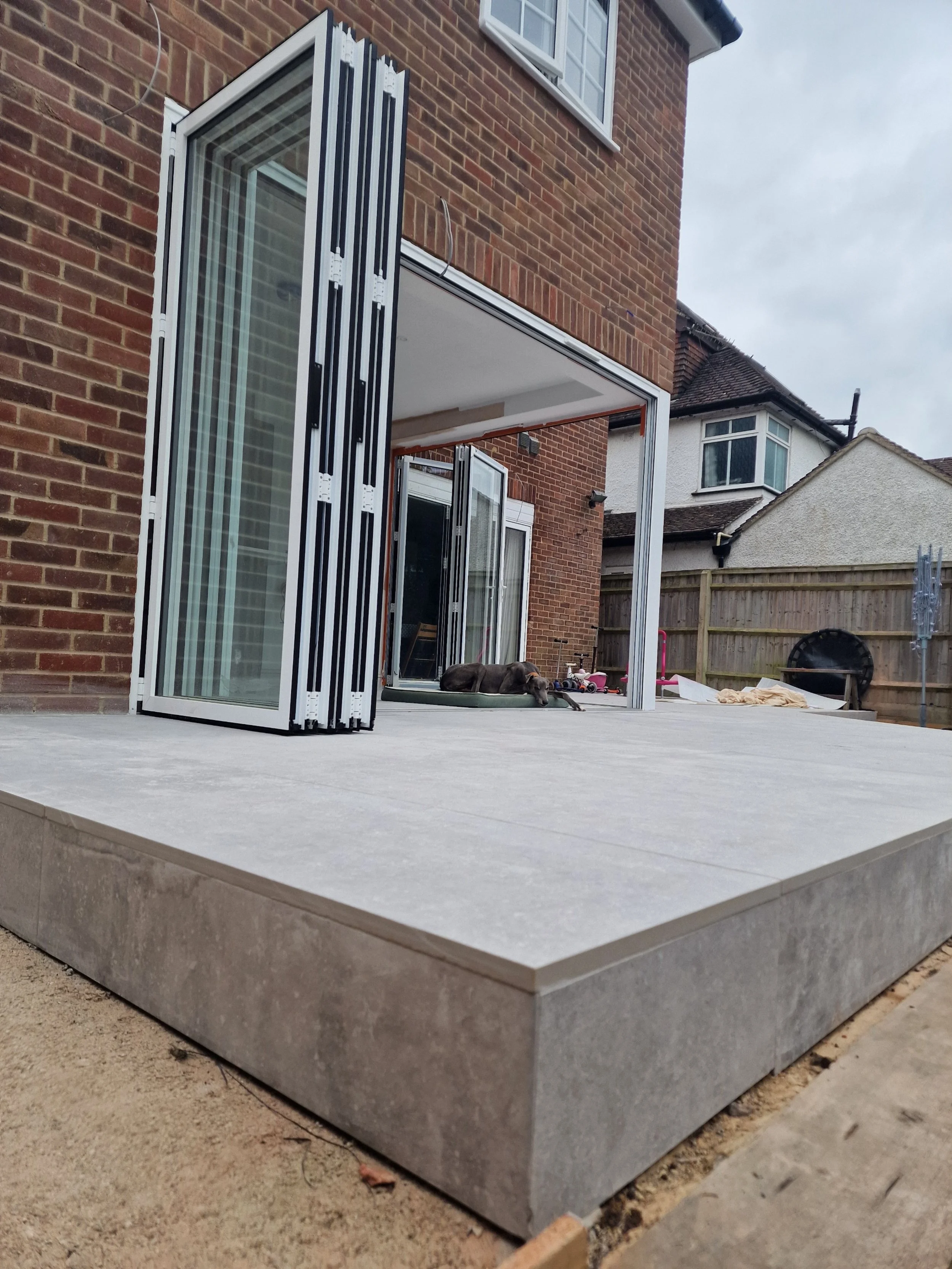 Newly Laid Patio