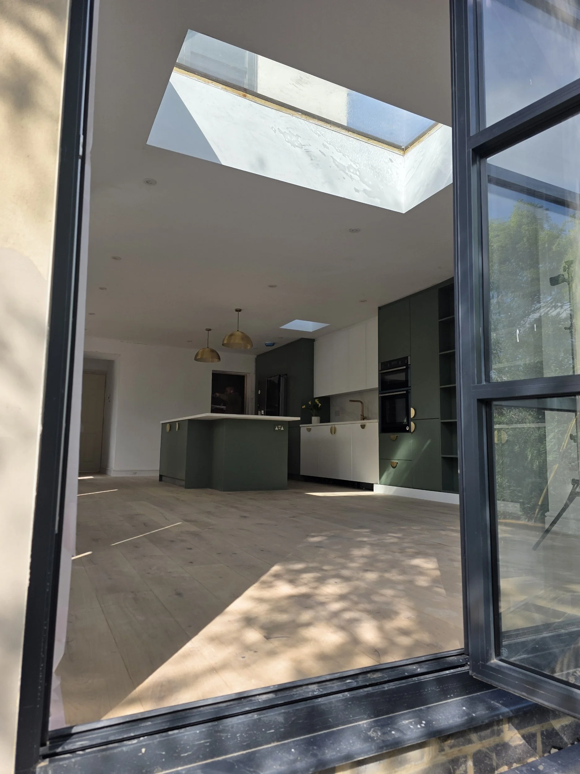 Kitchen and sky light
