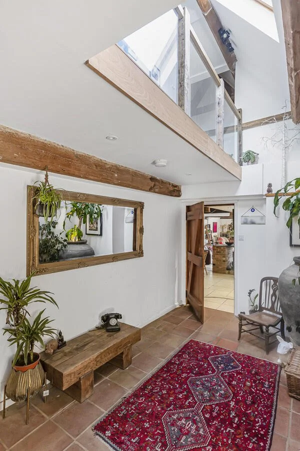 Viewing gallery over hallway