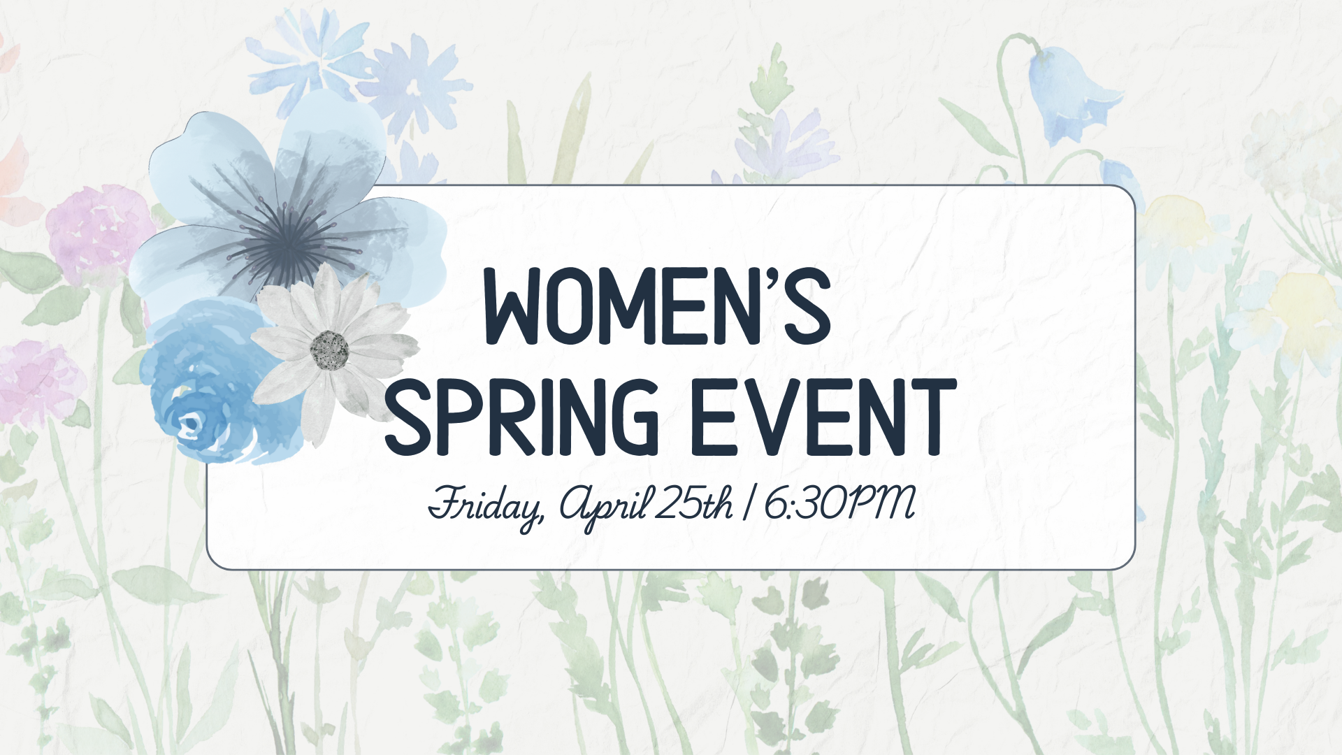 Women's Spring Event