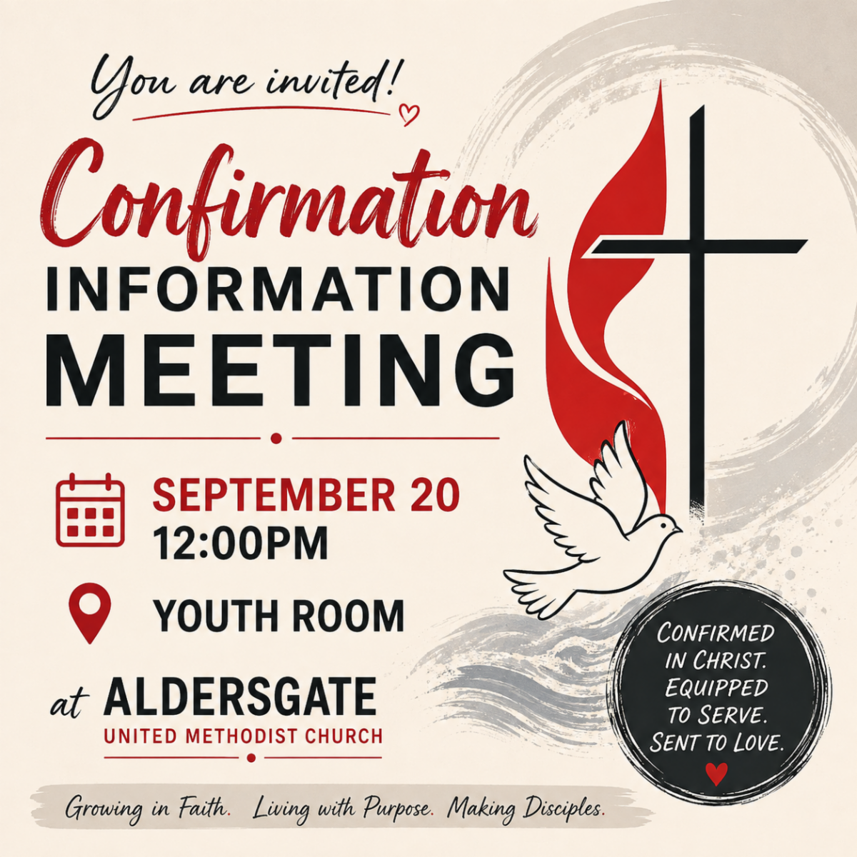 Confirmation Info Meeting