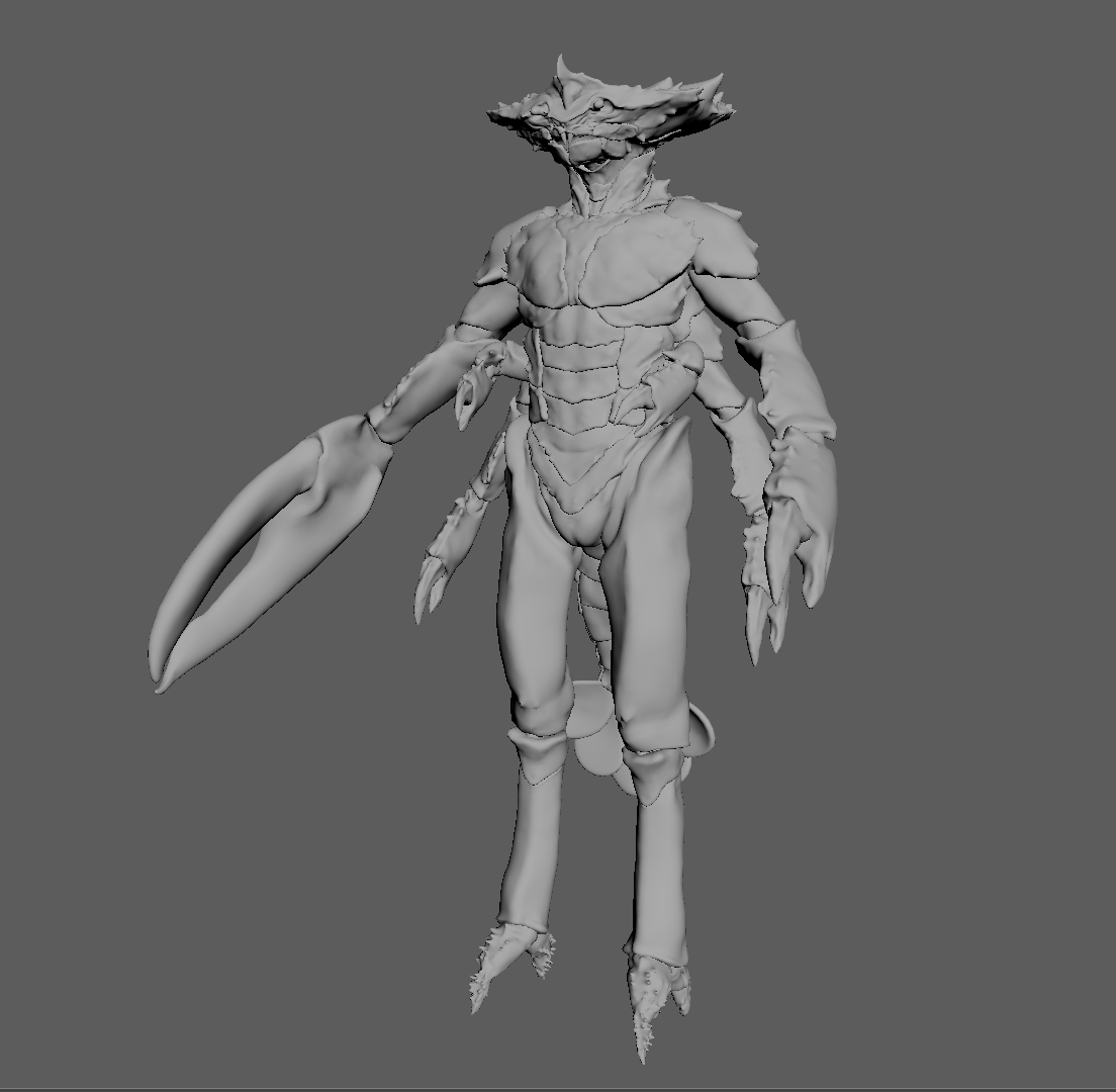 Handling Characters with Rigid Body Parts