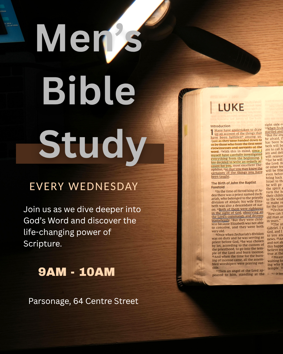 Nantucket Men’s Bible Study