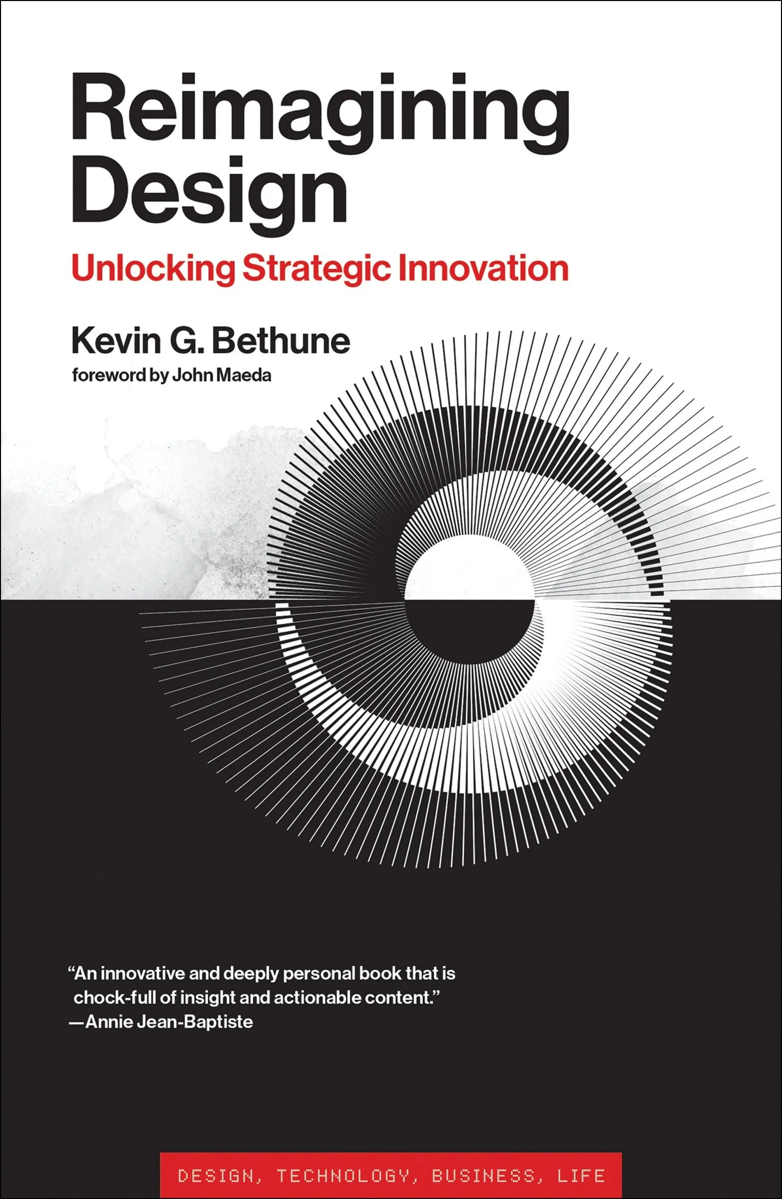Cover for Reimagining Design by Kevin Bethune (MIT Press)