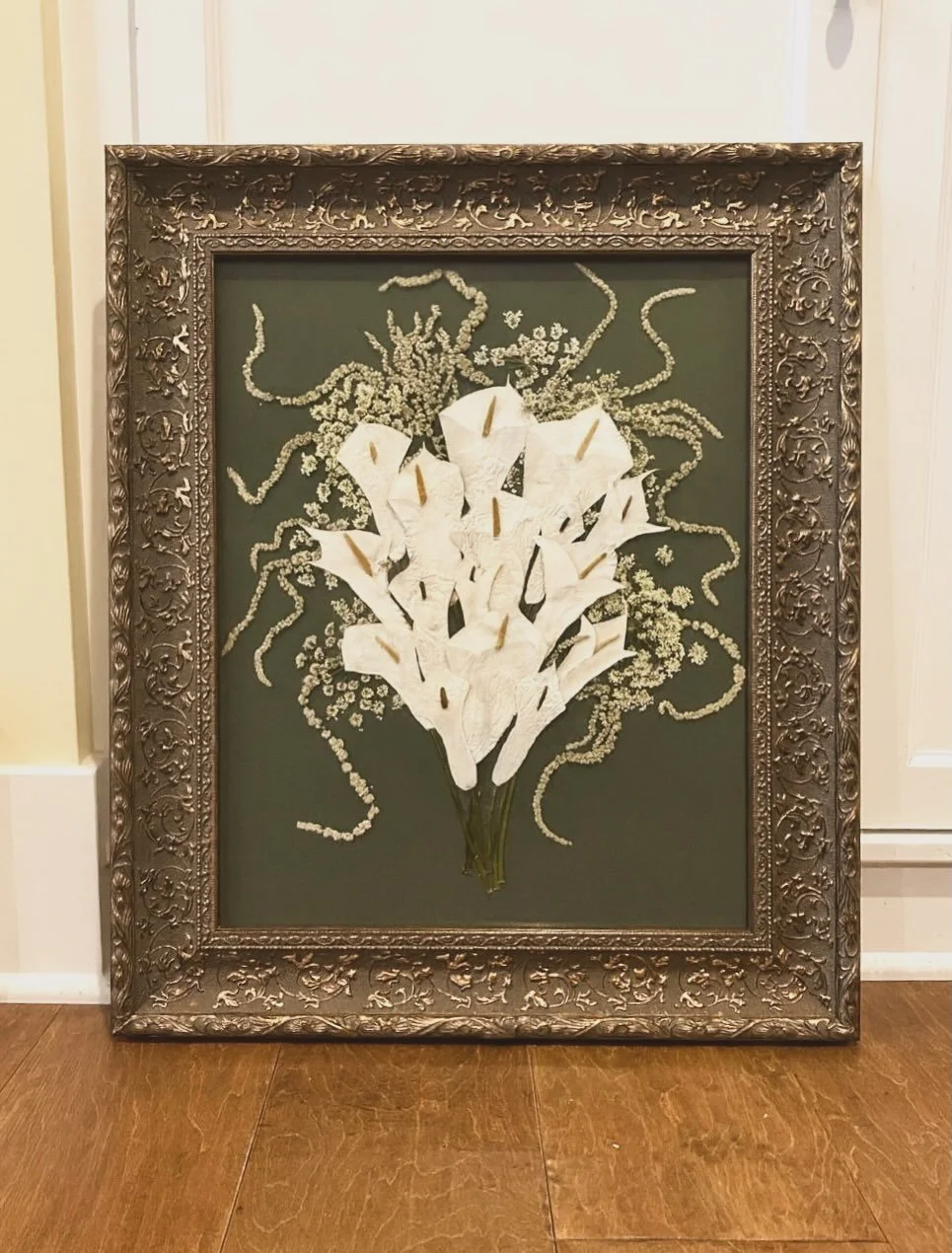 Been waiting to release this beauty! Working with Cala lilies is pretty difficult, but the result is breathtaking&mdash; what do you think?