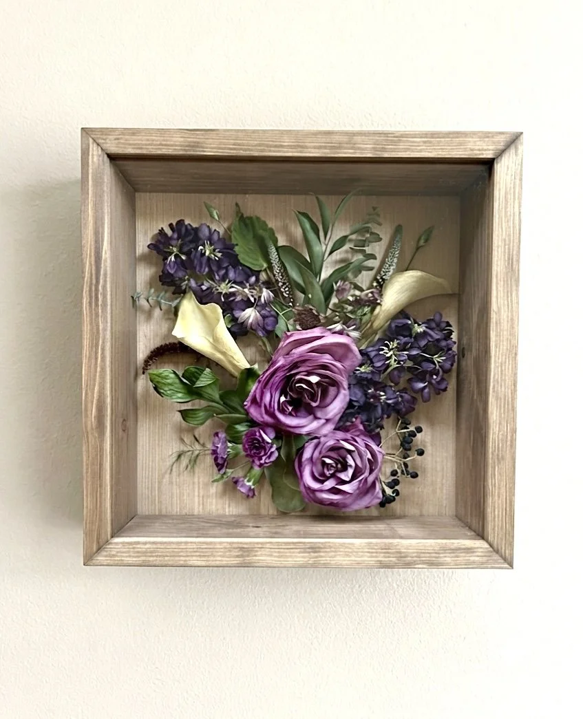 Mini wedding bouquet preservation in Jacksonville, FL